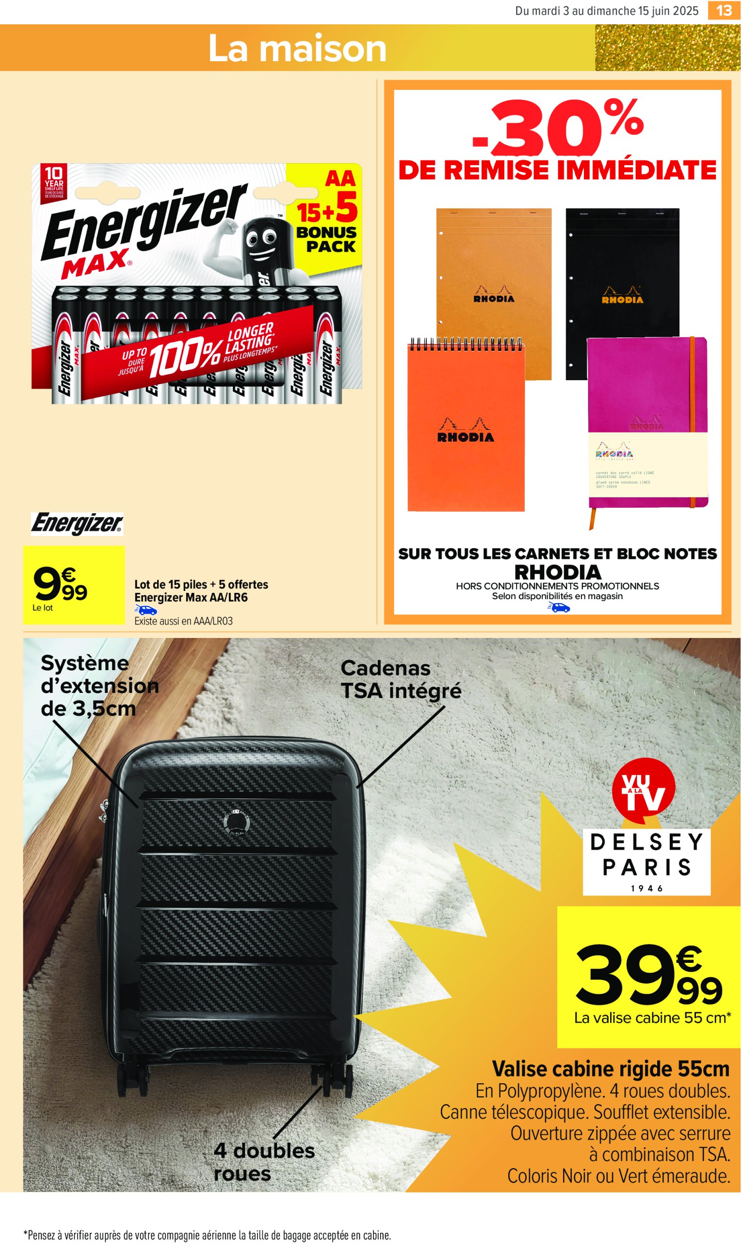 carrefour - Catalogue Carrefour - Market valable dès 03/06 - 15/06 - page: 13