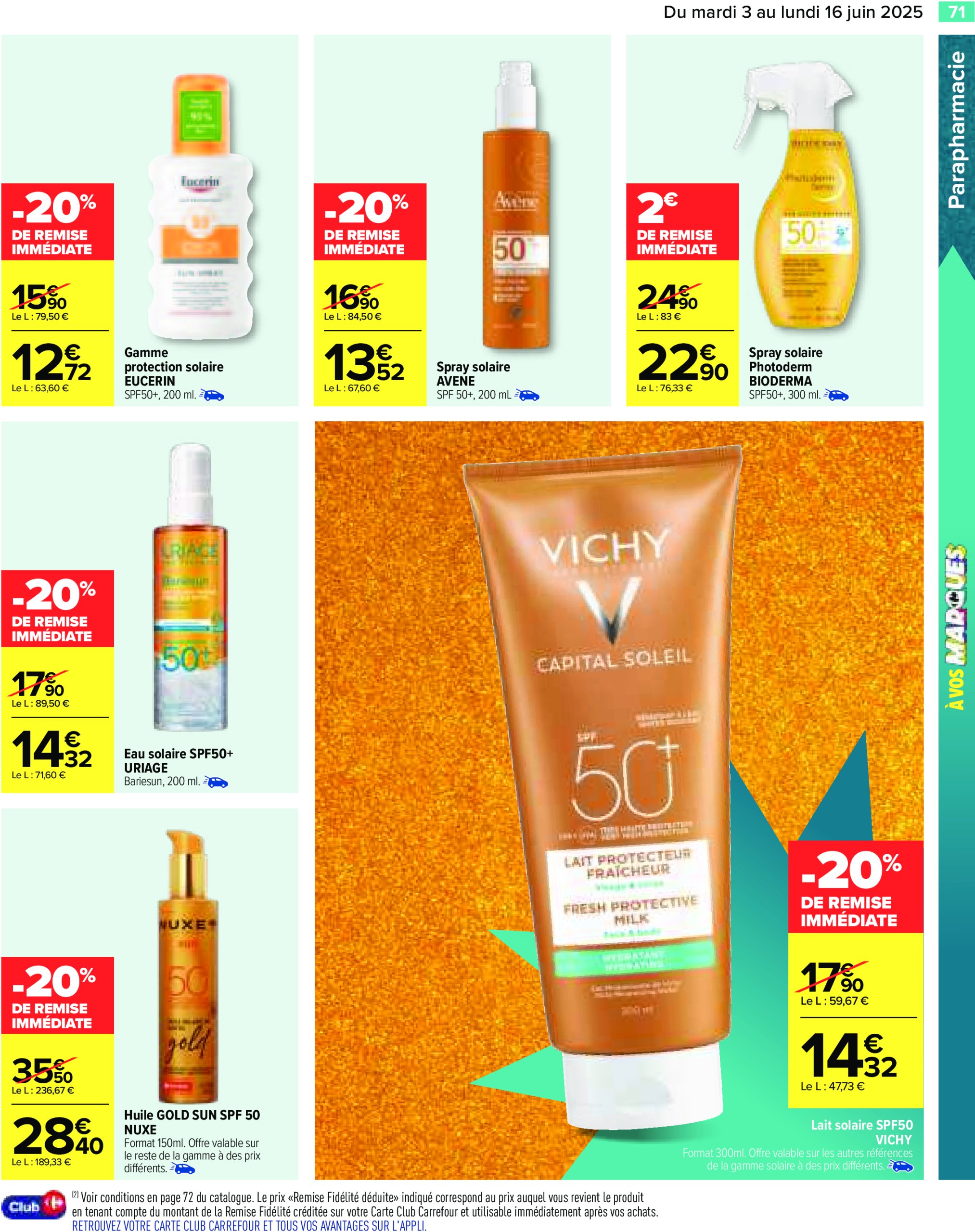 carrefour - Catalogue Carrefour valable dès 03/06 - 16/06 - page: 73 carrefour - Catalogue Carrefour valable dès 03/06 - 16/06 - page: 73