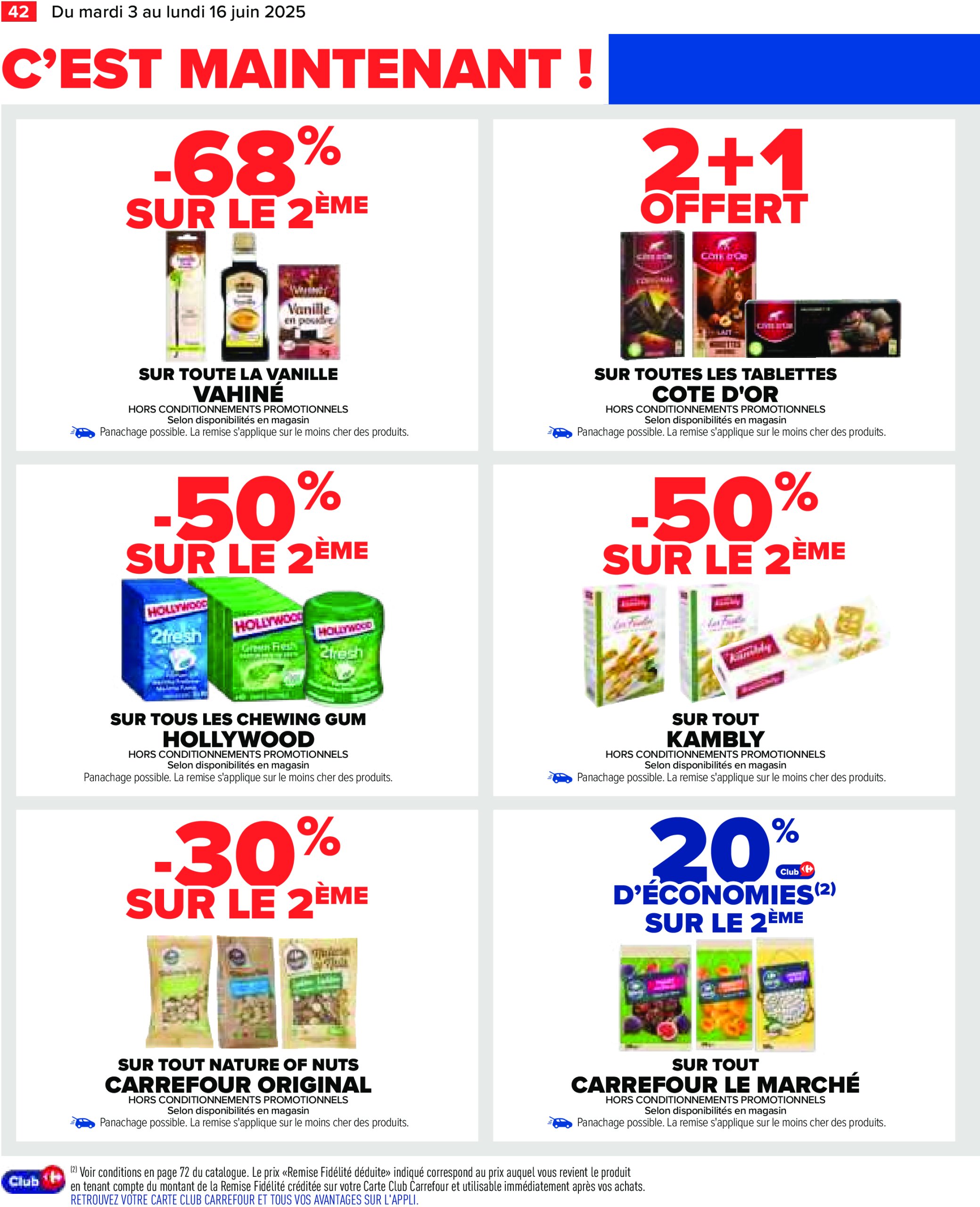 carrefour - Catalogue Carrefour valable dès 03/06 - 16/06 - page: 44 carrefour - Catalogue Carrefour valable dès 03/06 - 16/06 - page: 44