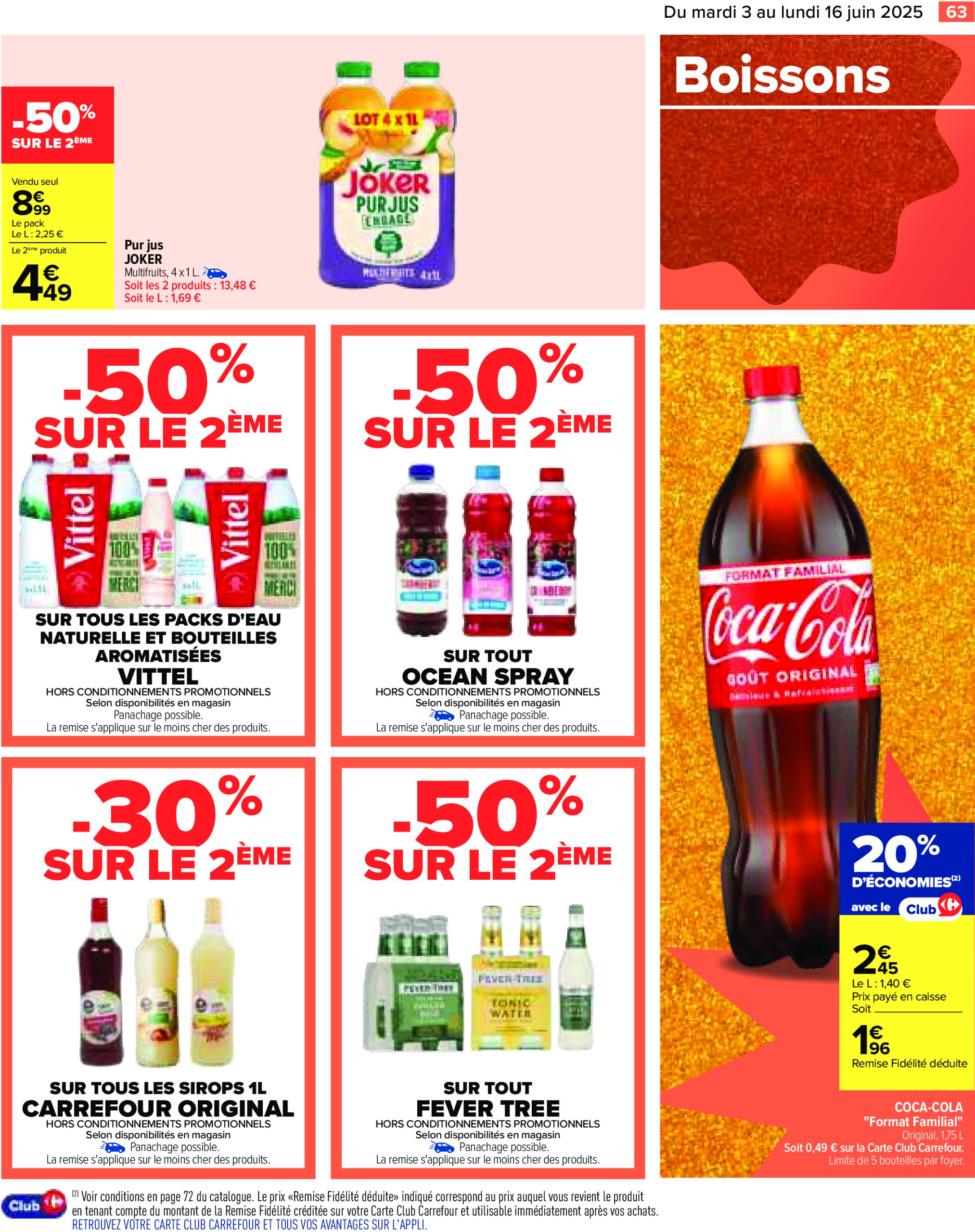 carrefour - Catalogue Carrefour valable dès 03/06 - 16/06 - page: 65 carrefour - Catalogue Carrefour valable dès 03/06 - 16/06 - page: 65