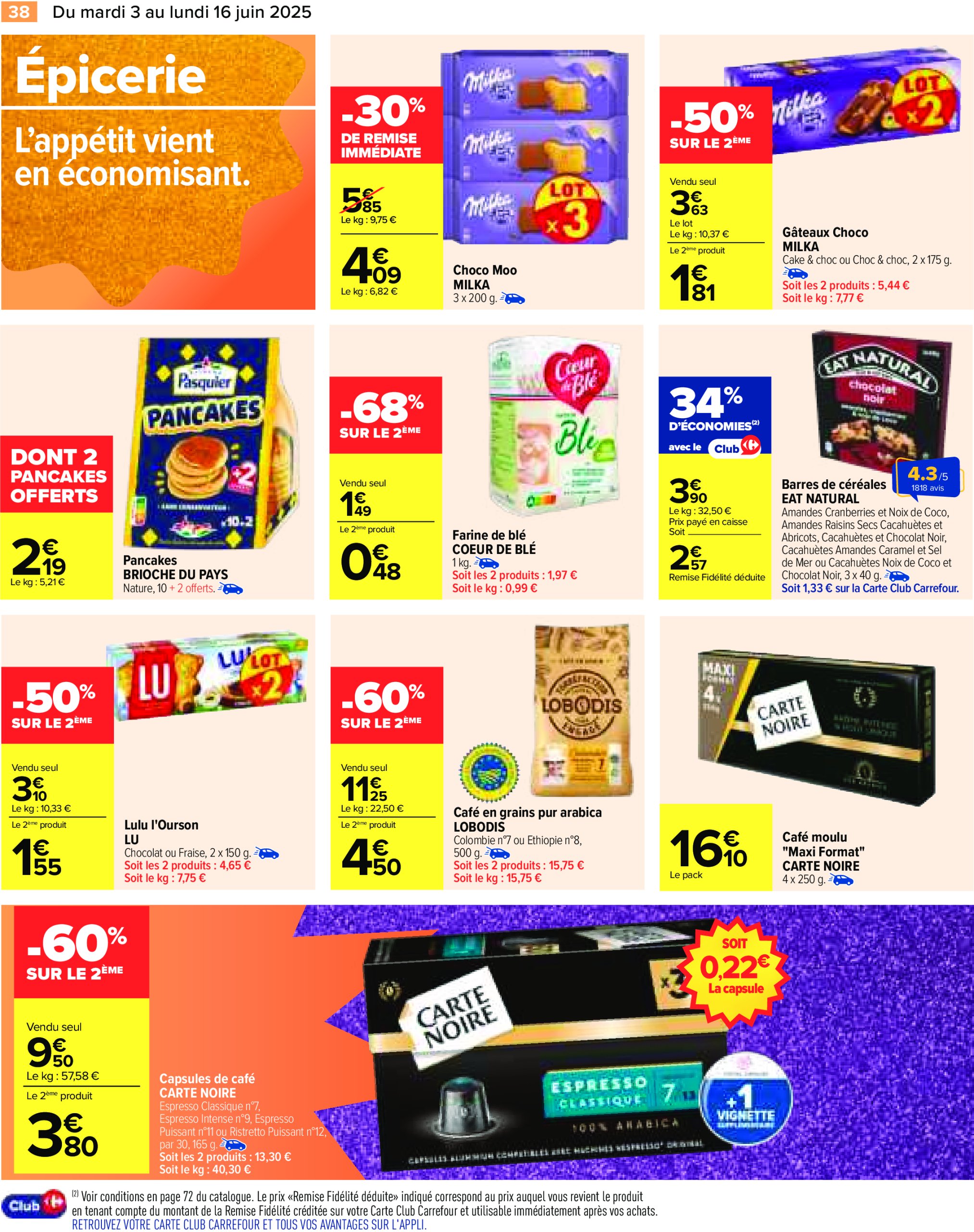 carrefour - Catalogue Carrefour valable dès 03/06 - 16/06 - page: 40 carrefour - Catalogue Carrefour valable dès 03/06 - 16/06 - page: 40