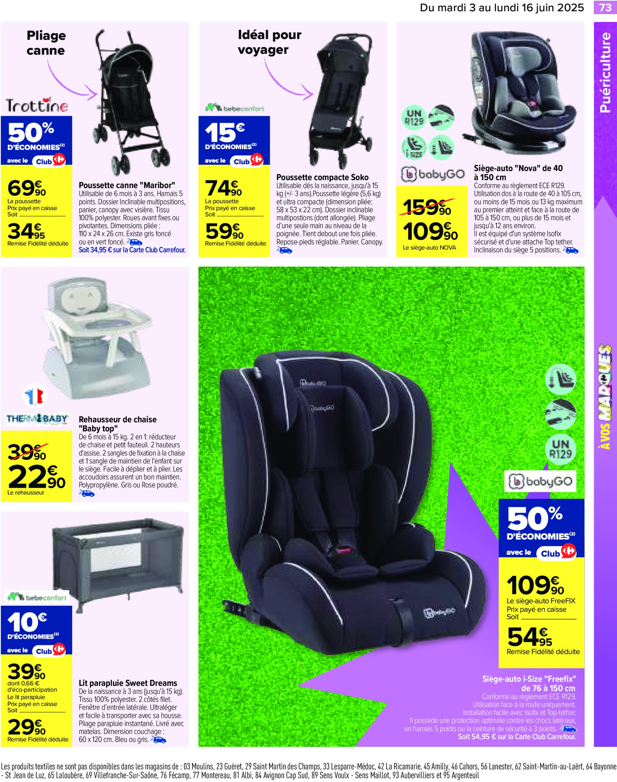 carrefour - Catalogue Carrefour valable dès 03/06 - 16/06 - page: 75 carrefour - Catalogue Carrefour valable dès 03/06 - 16/06 - page: 75