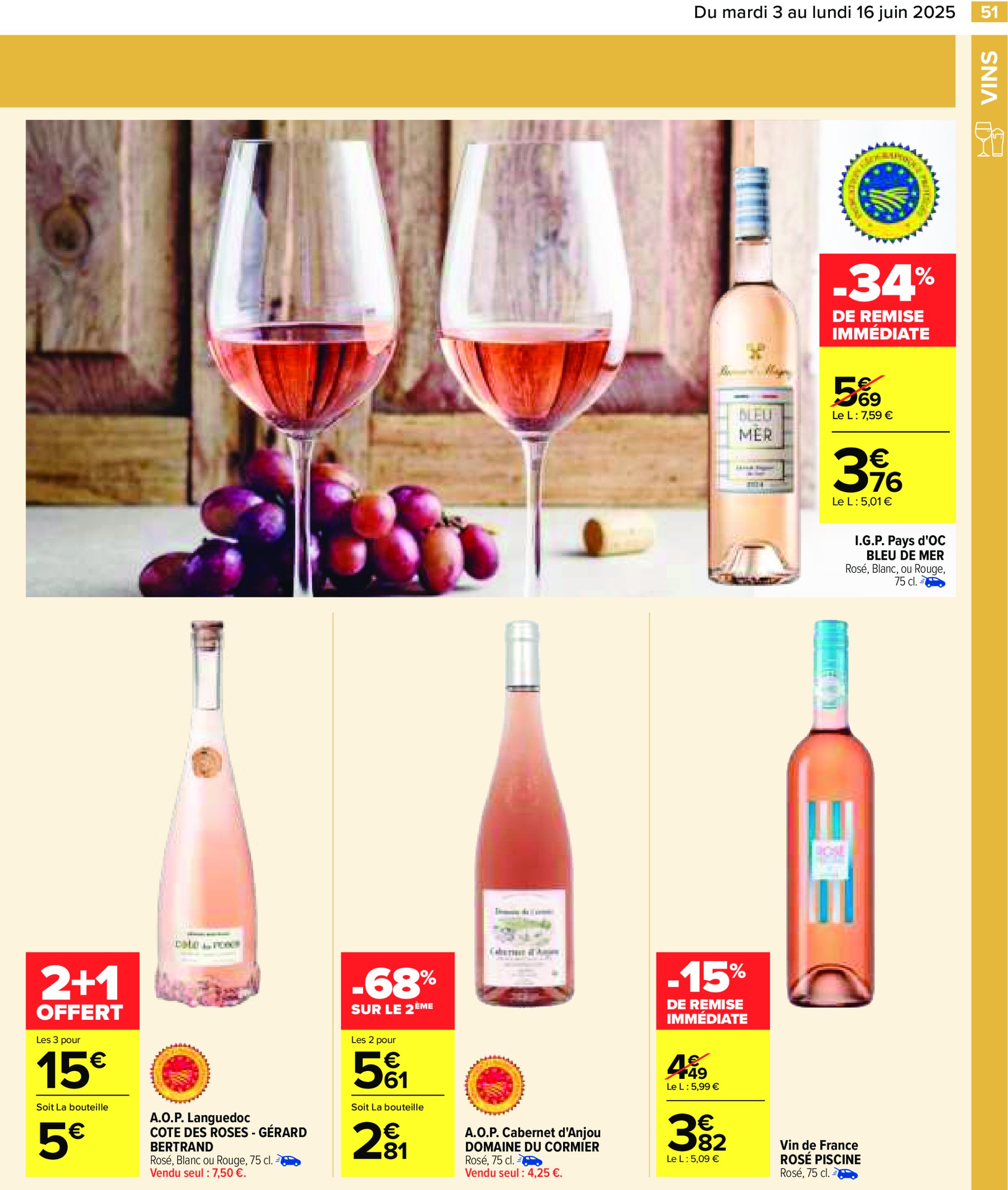 carrefour - Catalogue Carrefour valable dès 03/06 - 16/06 - page: 53 carrefour - Catalogue Carrefour valable dès 03/06 - 16/06 - page: 53