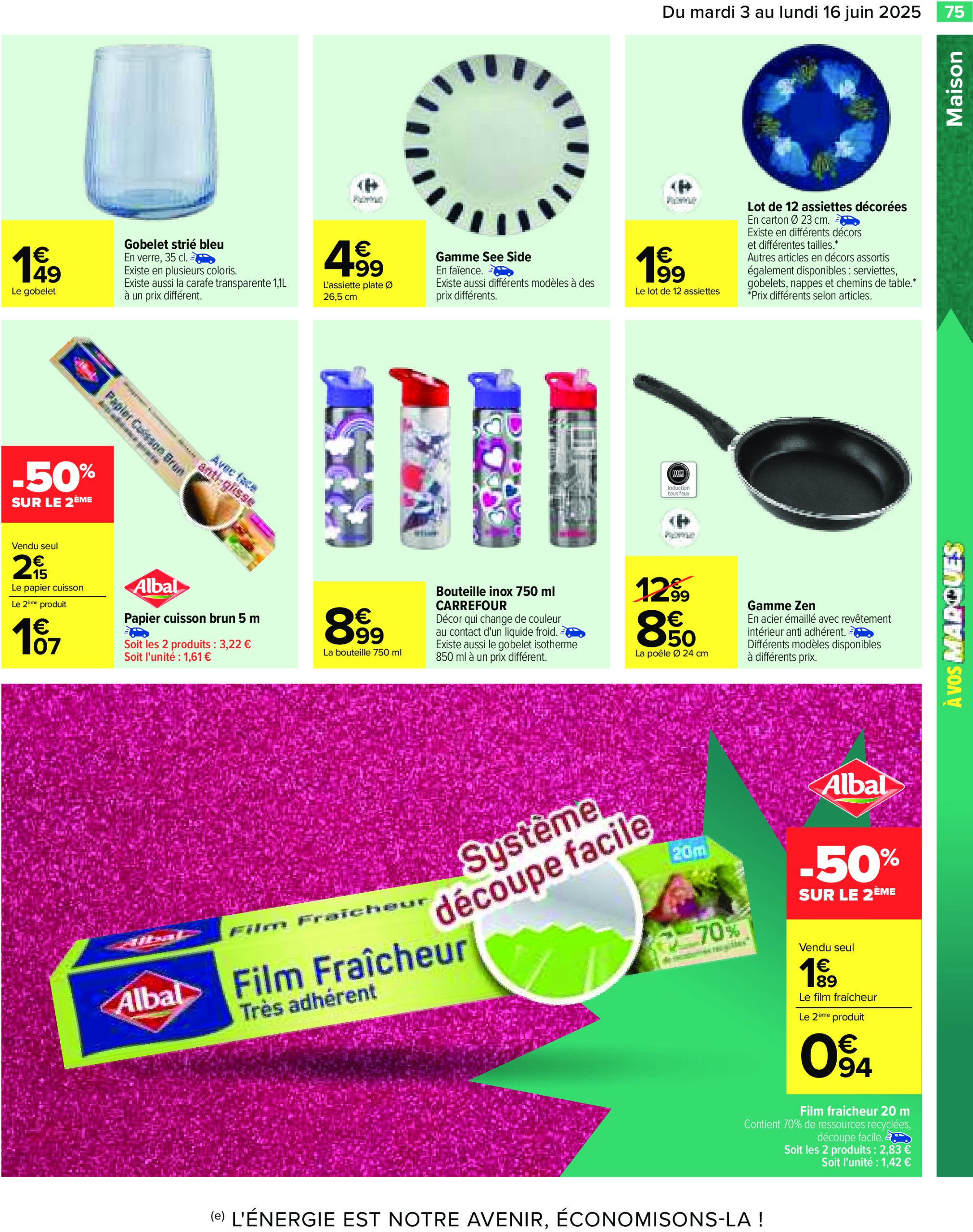 carrefour - Catalogue Carrefour valable dès 03/06 - 16/06 - page: 77 carrefour - Catalogue Carrefour valable dès 03/06 - 16/06 - page: 77