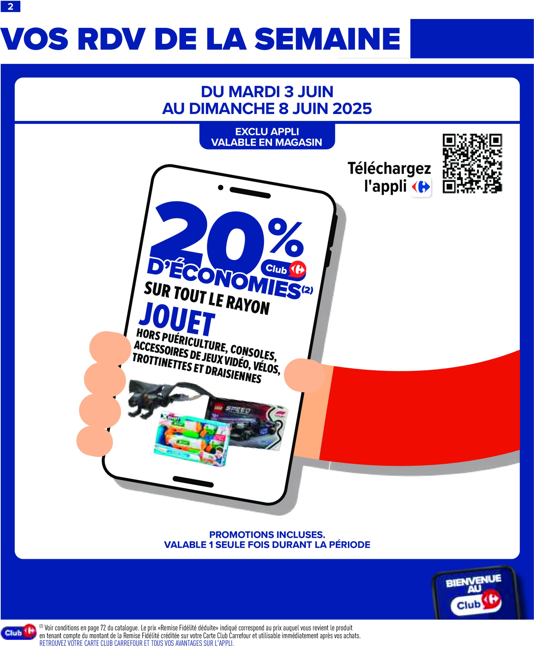 carrefour - Catalogue Carrefour valable dès 03/06 - 16/06 - page: 4 carrefour - Catalogue Carrefour valable dès 03/06 - 16/06 - page: 4