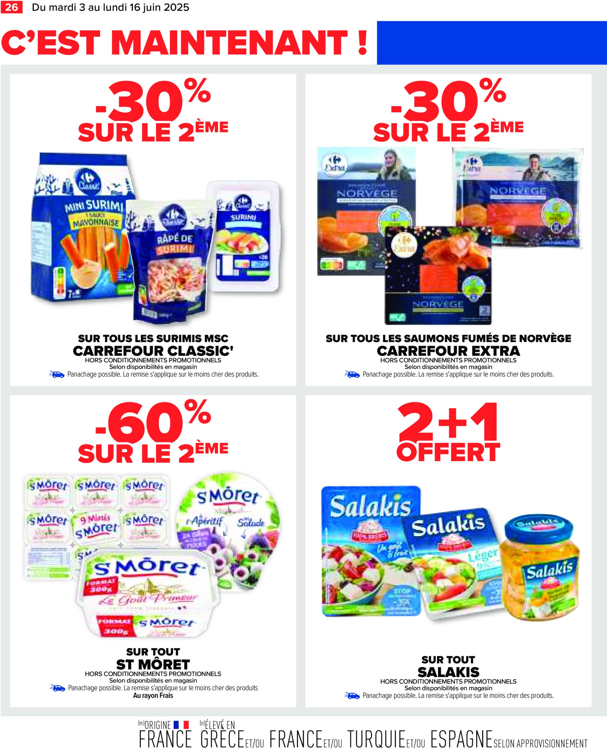 carrefour - Catalogue Carrefour valable dès 03/06 - 16/06 - page: 28 carrefour - Catalogue Carrefour valable dès 03/06 - 16/06 - page: 28
