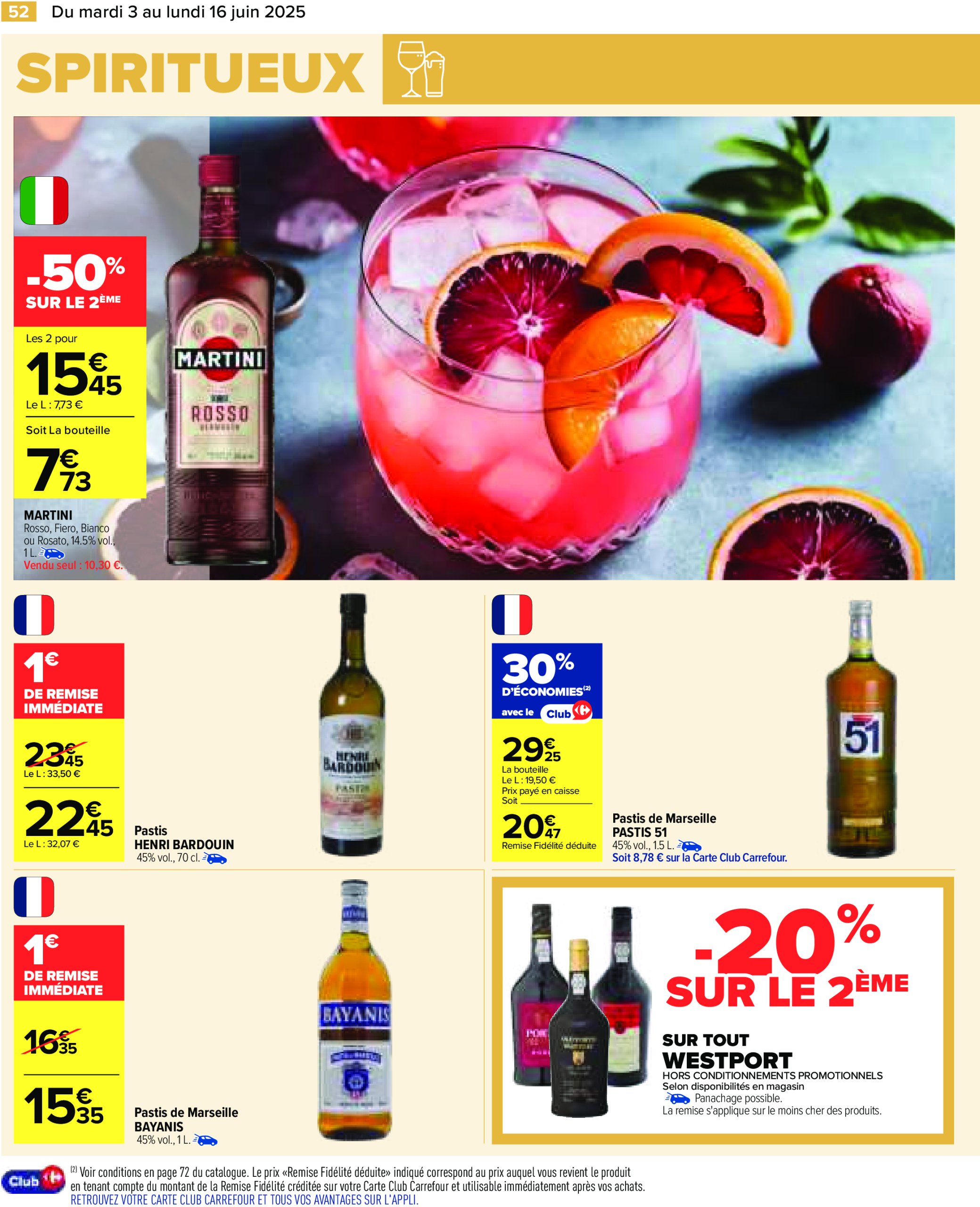 carrefour - Catalogue Carrefour valable dès 03/06 - 16/06 - page: 54 carrefour - Catalogue Carrefour valable dès 03/06 - 16/06 - page: 54