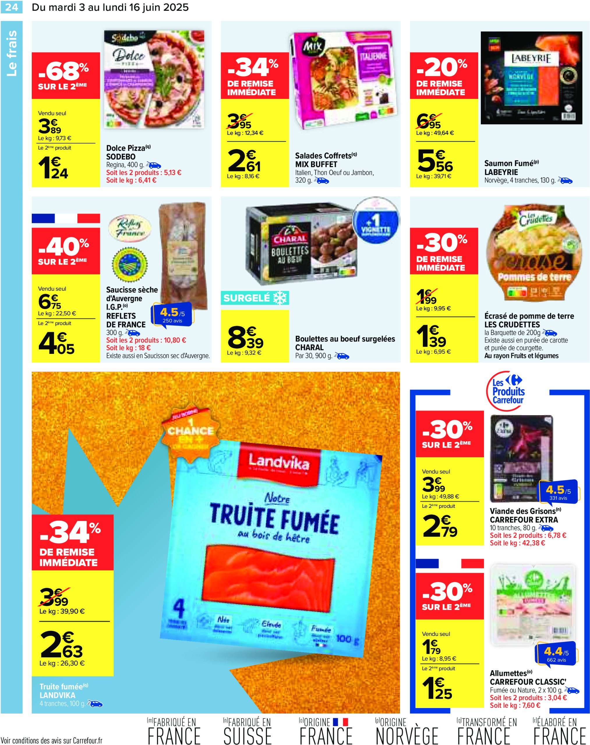 carrefour - Catalogue Carrefour valable dès 03/06 - 16/06 - page: 26 carrefour - Catalogue Carrefour valable dès 03/06 - 16/06 - page: 26