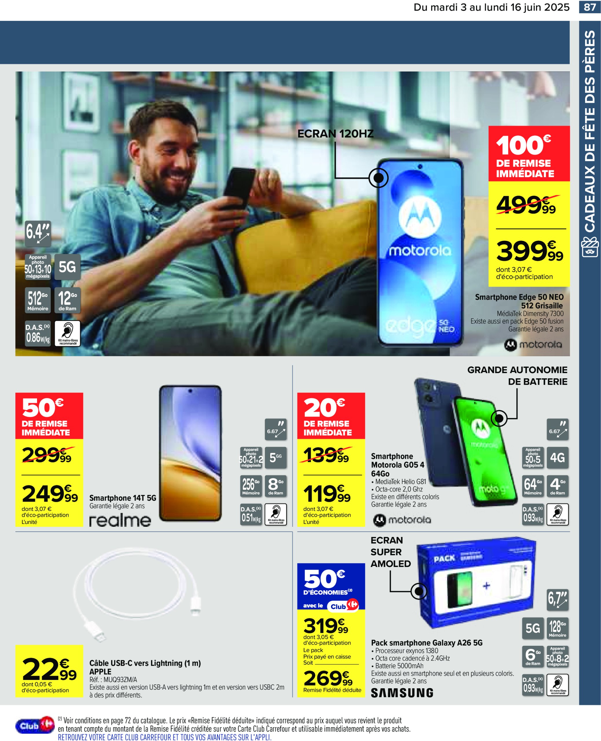 carrefour - Catalogue Carrefour valable dès 03/06 - 16/06 - page: 89 carrefour - Catalogue Carrefour valable dès 03/06 - 16/06 - page: 89