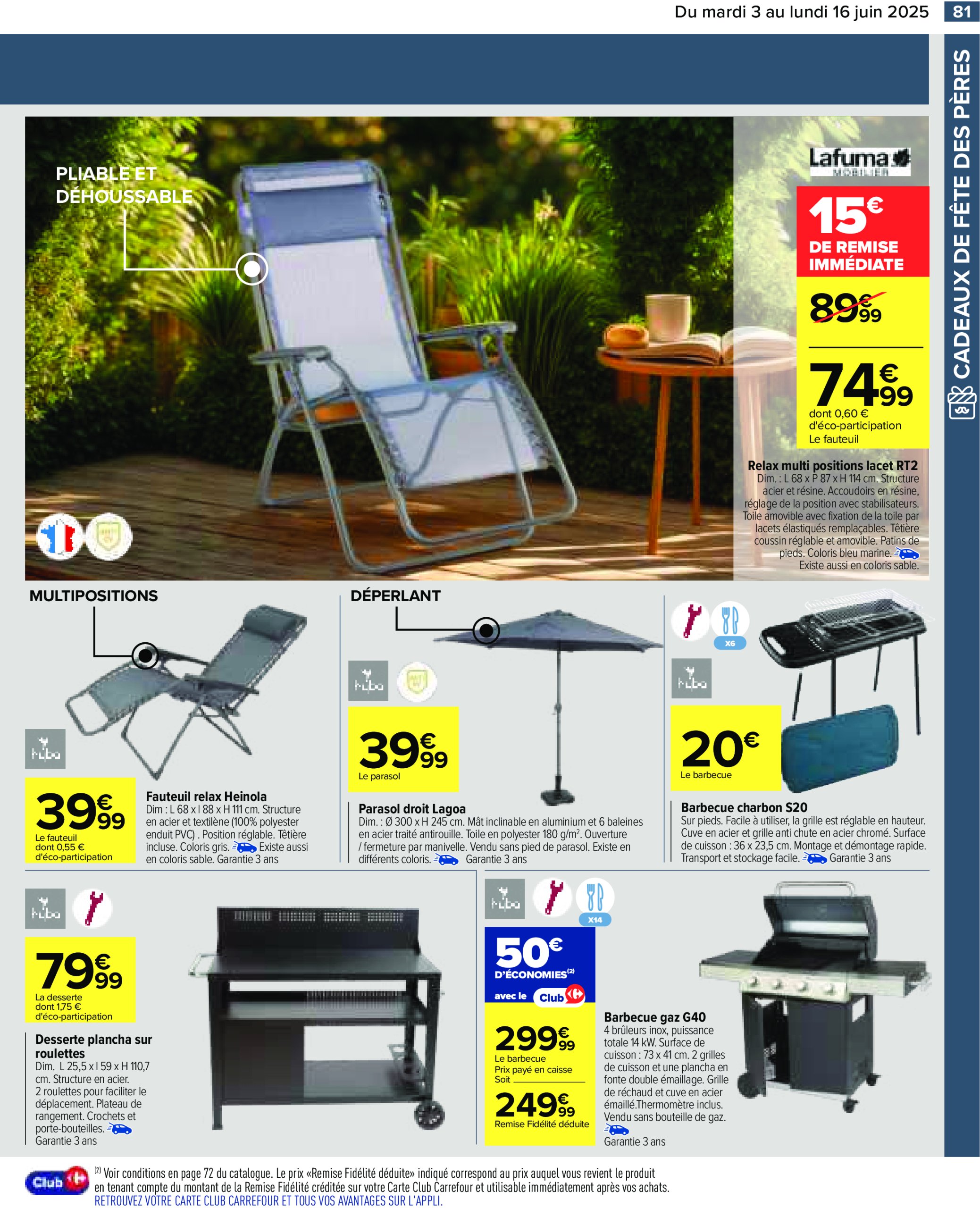 carrefour - Catalogue Carrefour valable dès 03/06 - 16/06 - page: 83 carrefour - Catalogue Carrefour valable dès 03/06 - 16/06 - page: 83