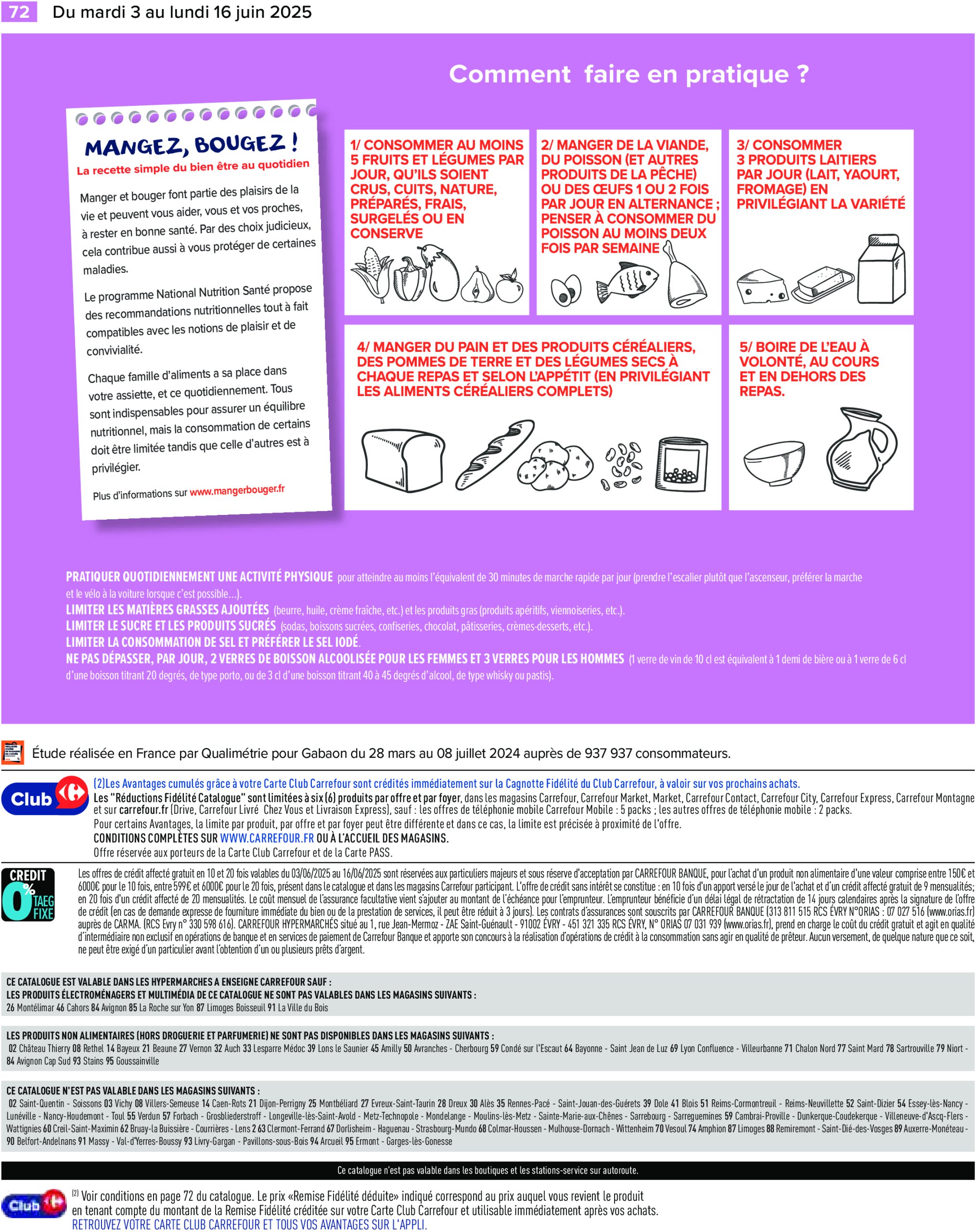 carrefour - Catalogue Carrefour valable dès 03/06 - 16/06 - page: 74 carrefour - Catalogue Carrefour valable dès 03/06 - 16/06 - page: 74