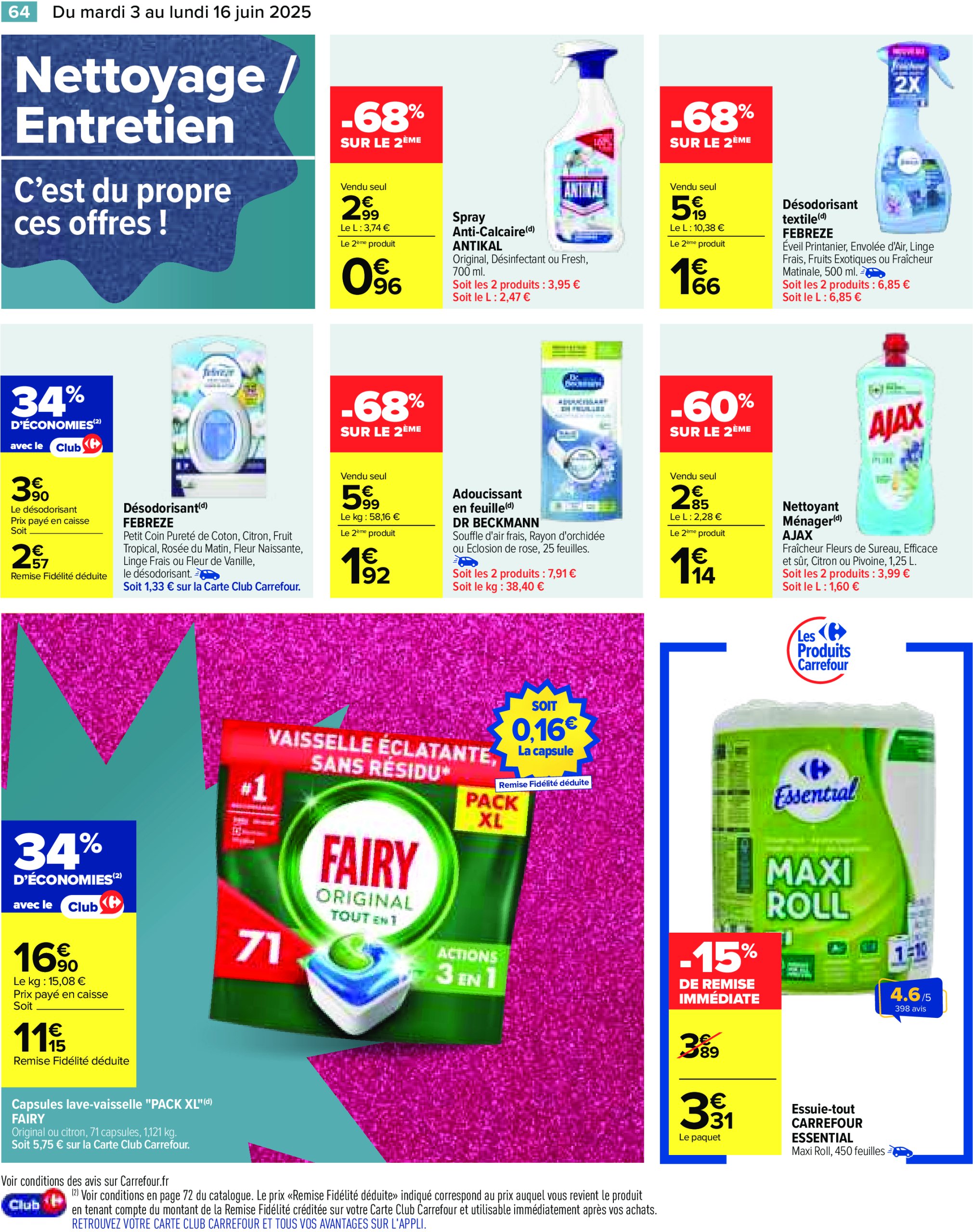 carrefour - Catalogue Carrefour valable dès 03/06 - 16/06 - page: 66 carrefour - Catalogue Carrefour valable dès 03/06 - 16/06 - page: 66
