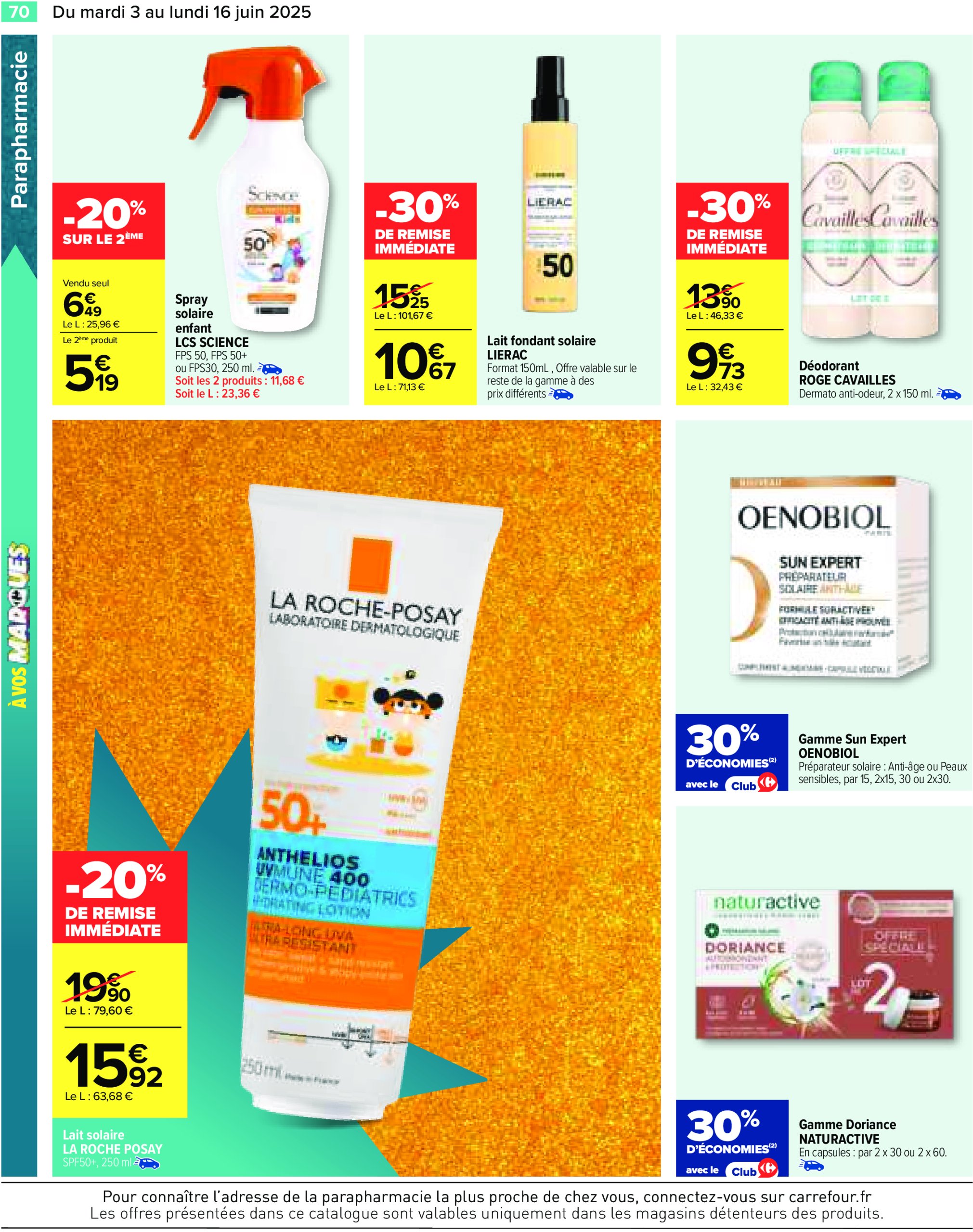 carrefour - Catalogue Carrefour valable dès 03/06 - 16/06 - page: 72 carrefour - Catalogue Carrefour valable dès 03/06 - 16/06 - page: 72