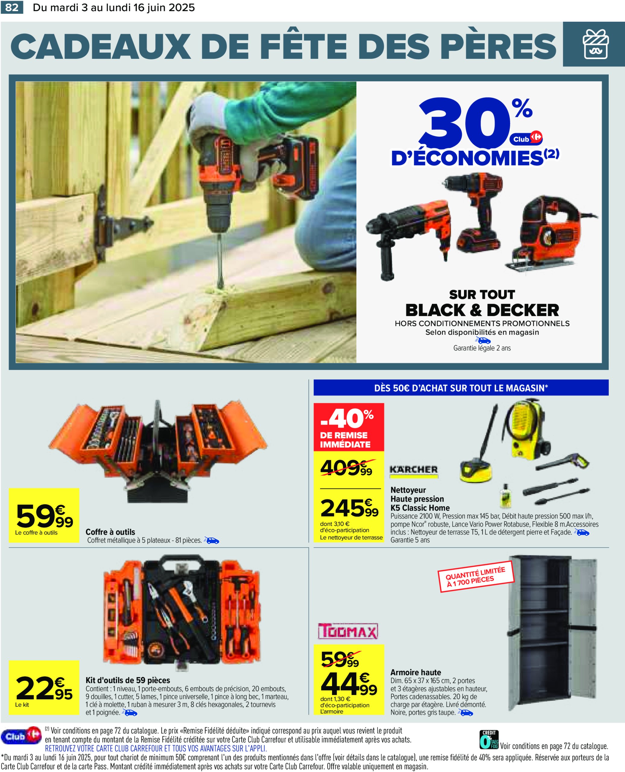 carrefour - Catalogue Carrefour valable dès 03/06 - 16/06 - page: 84 carrefour - Catalogue Carrefour valable dès 03/06 - 16/06 - page: 84