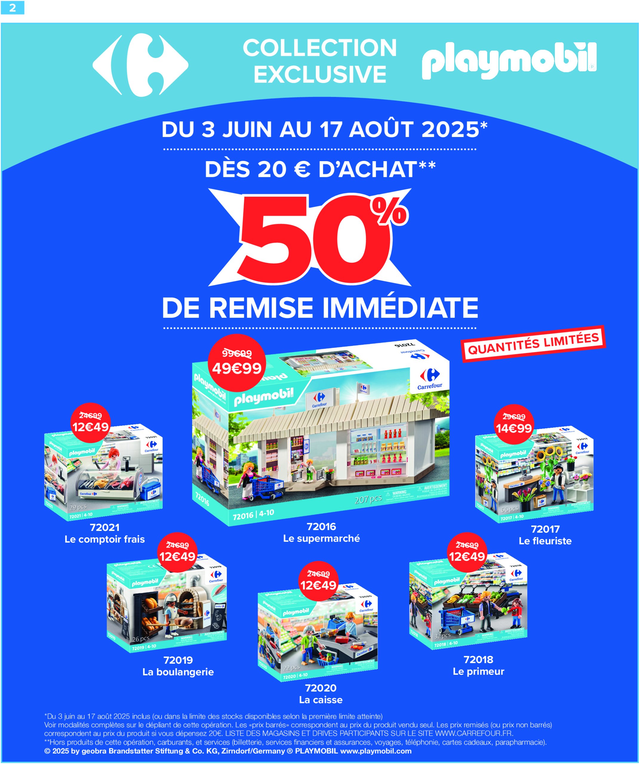 carrefour - Catalogue Carrefour - Vacances valable du 17/06 au 30/06 - page: 4