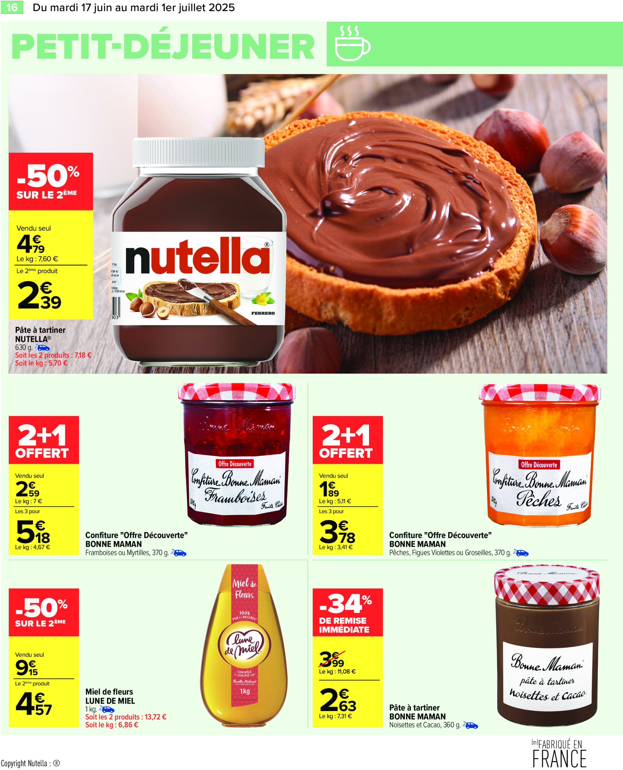 carrefour - Catalogue Carrefour valable du 17/06 au 01/07 - page: 18 carrefour - Catalogue Carrefour valable du 17/06 au 01/07 - page: 18