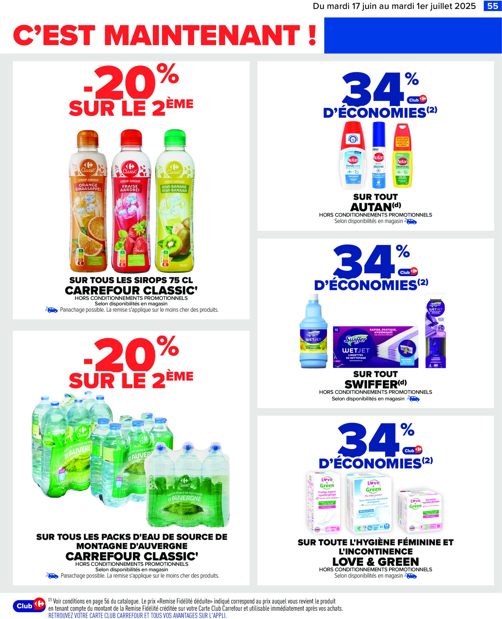 carrefour - Catalogue Carrefour valable du 17/06 au 01/07 - page: 57 carrefour - Catalogue Carrefour valable du 17/06 au 01/07 - page: 57