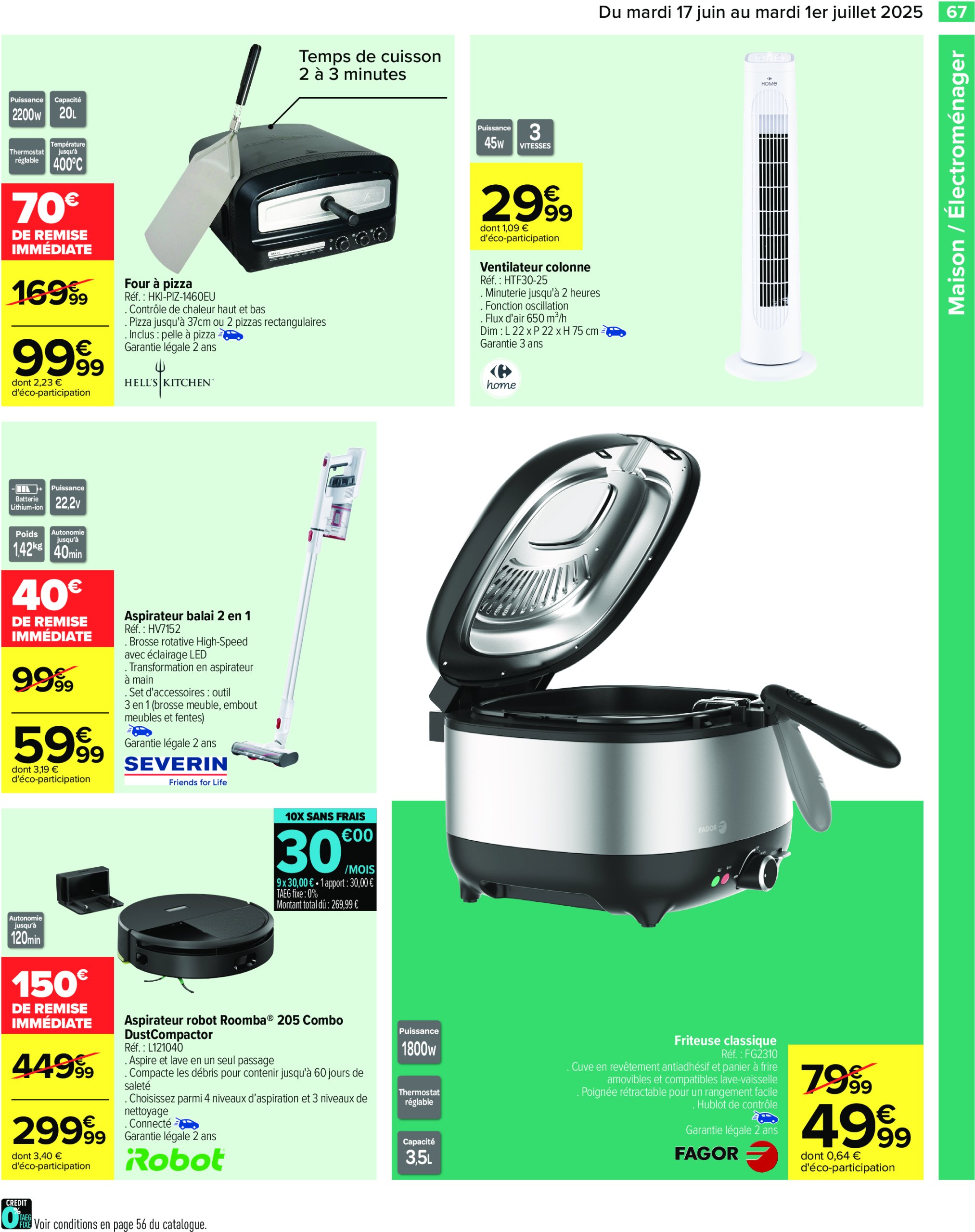 carrefour - Catalogue Carrefour valable du 17/06 au 01/07 - page: 69 carrefour - Catalogue Carrefour valable du 17/06 au 01/07 - page: 69