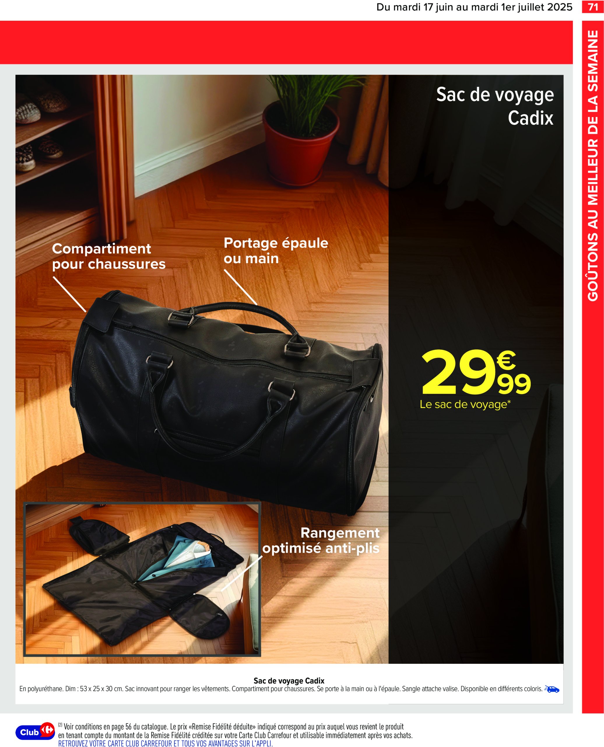 carrefour - Catalogue Carrefour valable du 17/06 au 01/07 - page: 73 carrefour - Catalogue Carrefour valable du 17/06 au 01/07 - page: 73