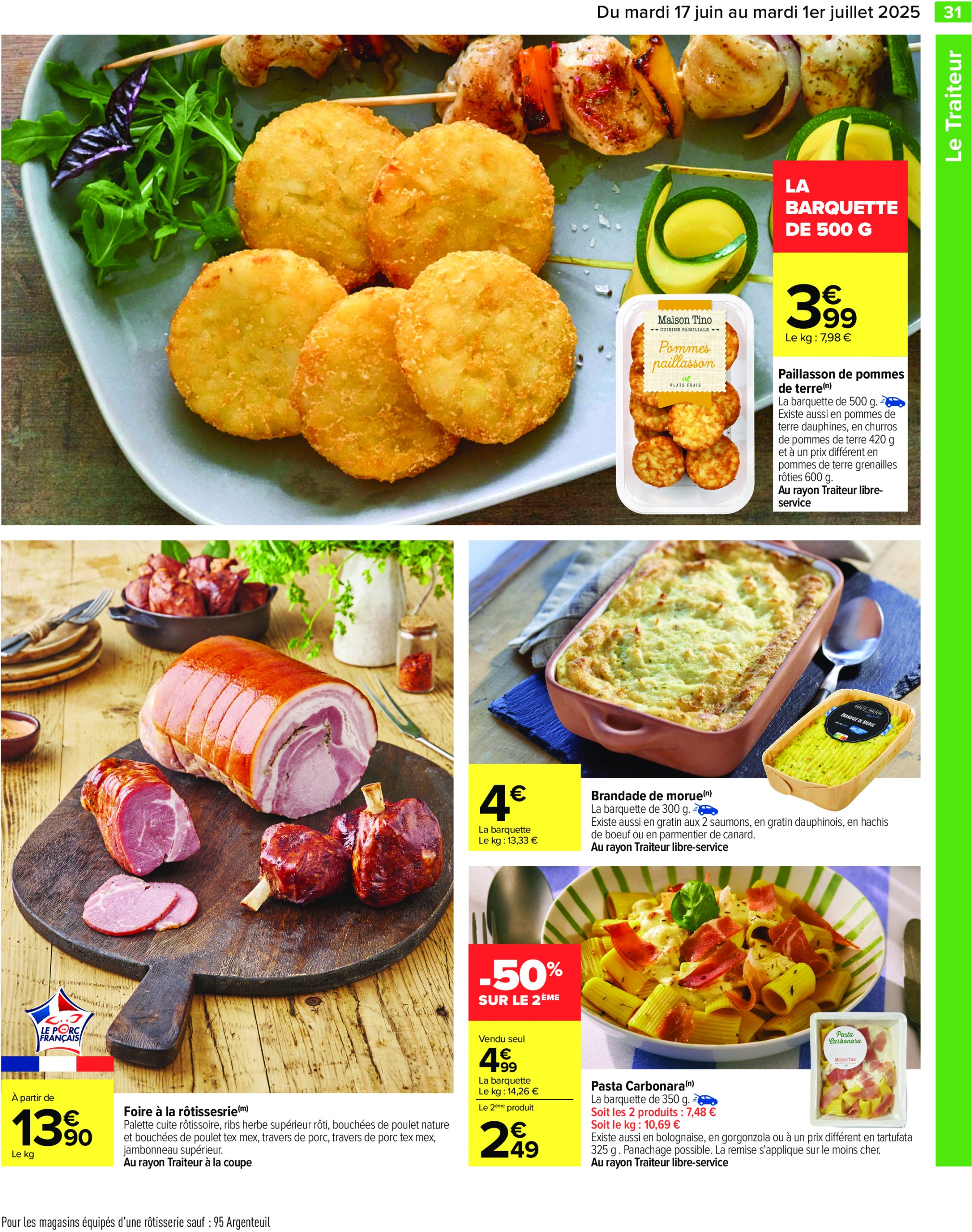 carrefour - Catalogue Carrefour valable du 17/06 au 01/07 - page: 33 carrefour - Catalogue Carrefour valable du 17/06 au 01/07 - page: 33