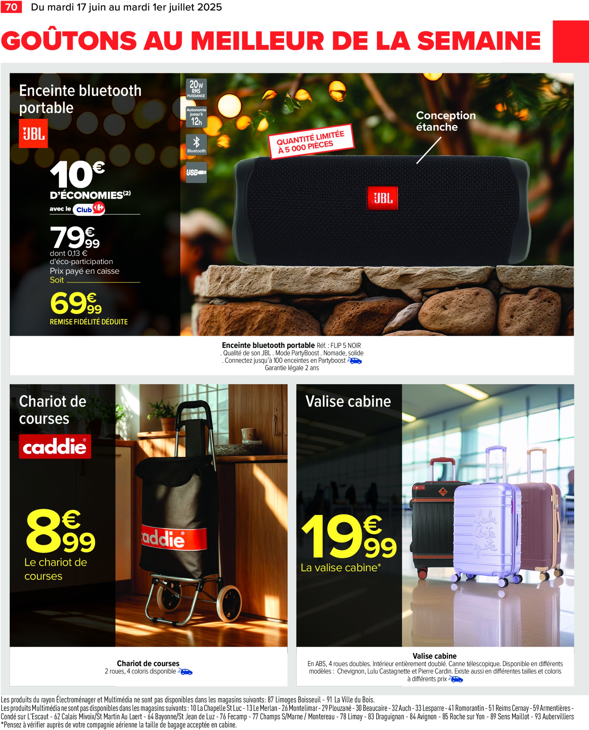 carrefour - Catalogue Carrefour valable du 17/06 au 01/07 - page: 72 carrefour - Catalogue Carrefour valable du 17/06 au 01/07 - page: 72