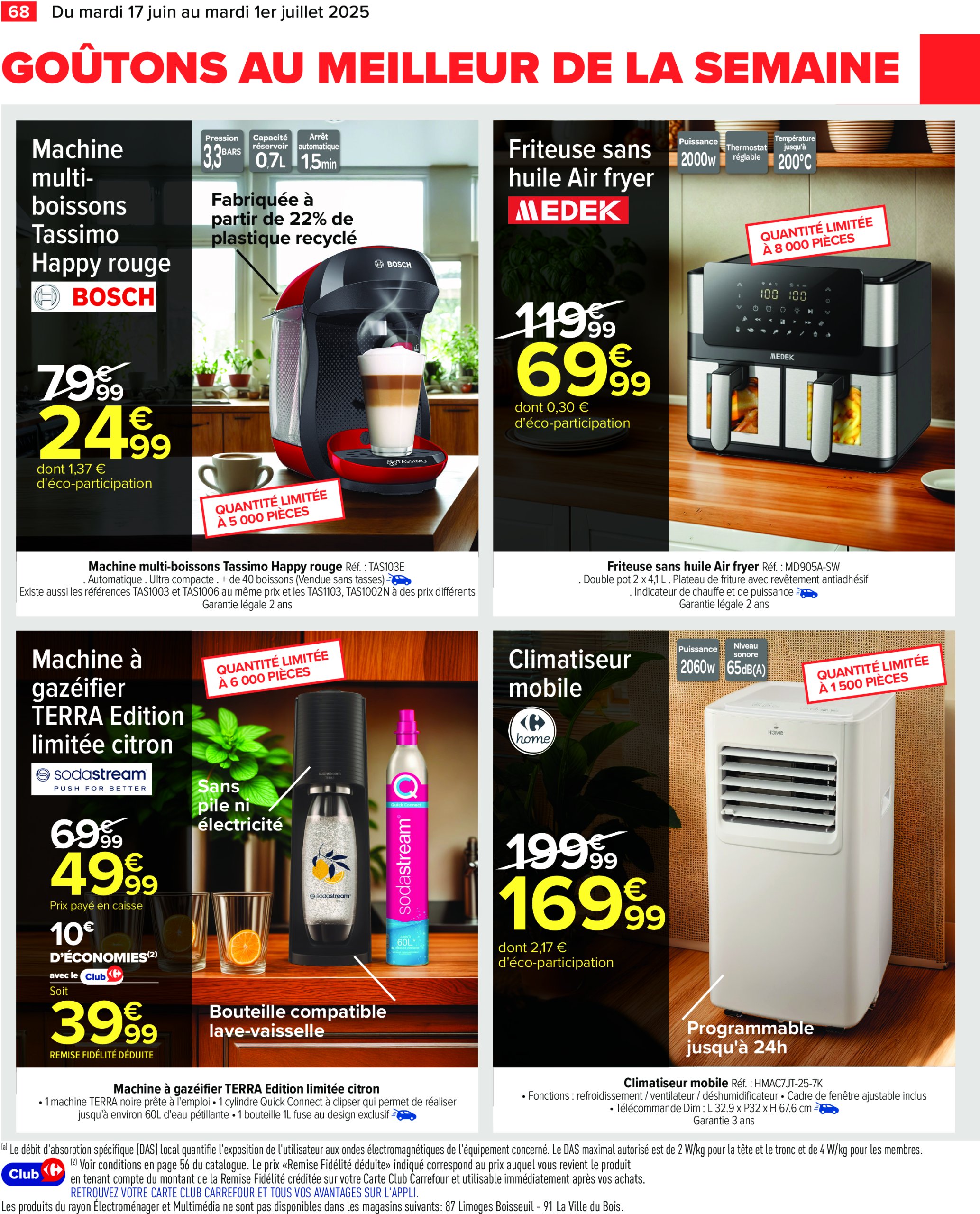 carrefour - Catalogue Carrefour valable du 17/06 au 01/07 - page: 70 carrefour - Catalogue Carrefour valable du 17/06 au 01/07 - page: 70