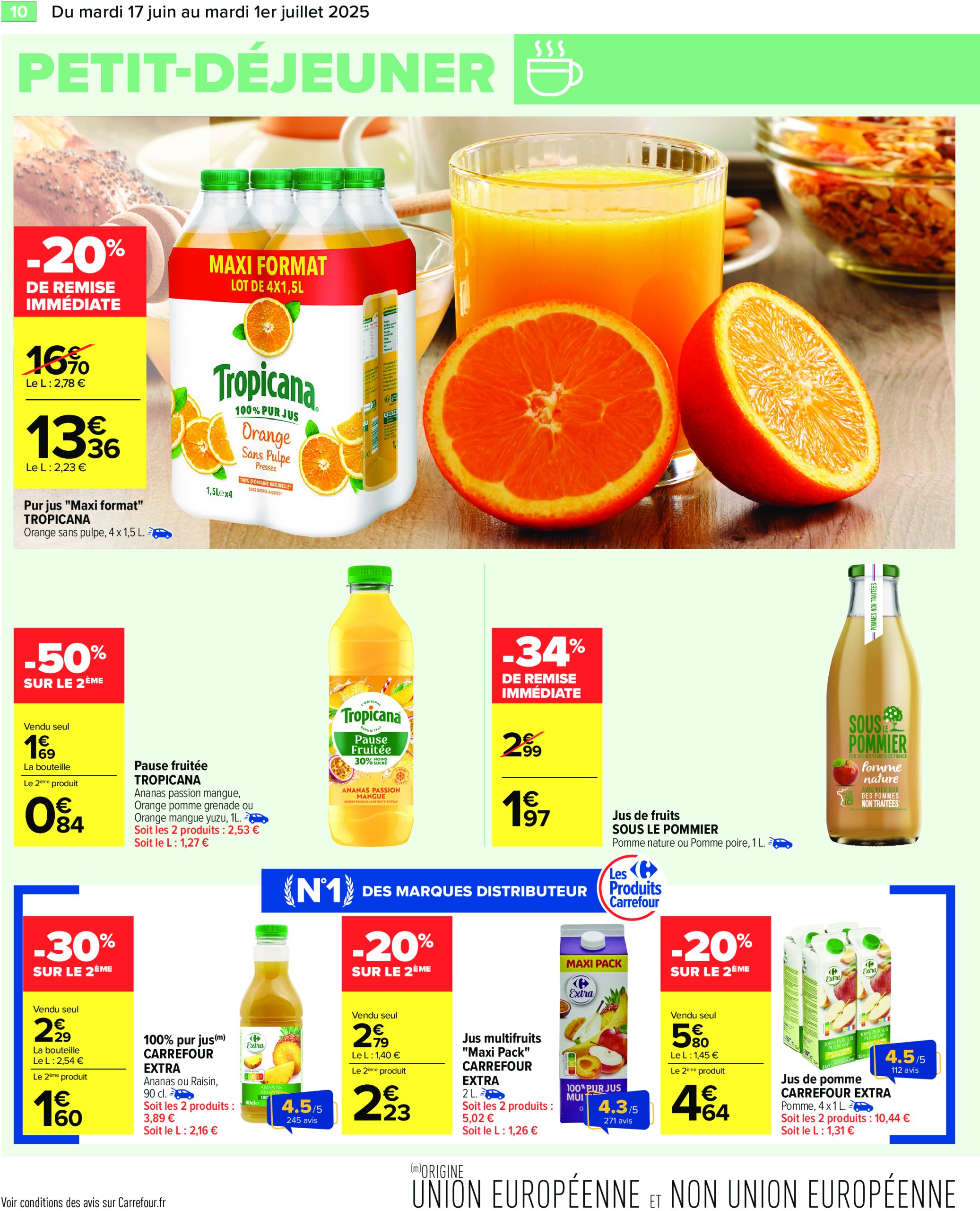 carrefour - Catalogue Carrefour valable du 17/06 au 01/07 - page: 12 carrefour - Catalogue Carrefour valable du 17/06 au 01/07 - page: 12