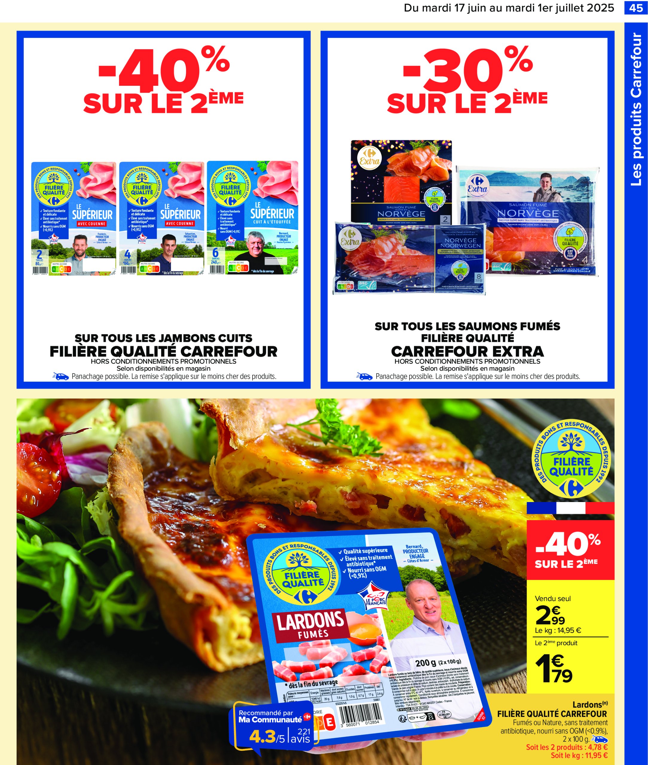 carrefour - Catalogue Carrefour valable du 17/06 au 01/07 - page: 47 carrefour - Catalogue Carrefour valable du 17/06 au 01/07 - page: 47