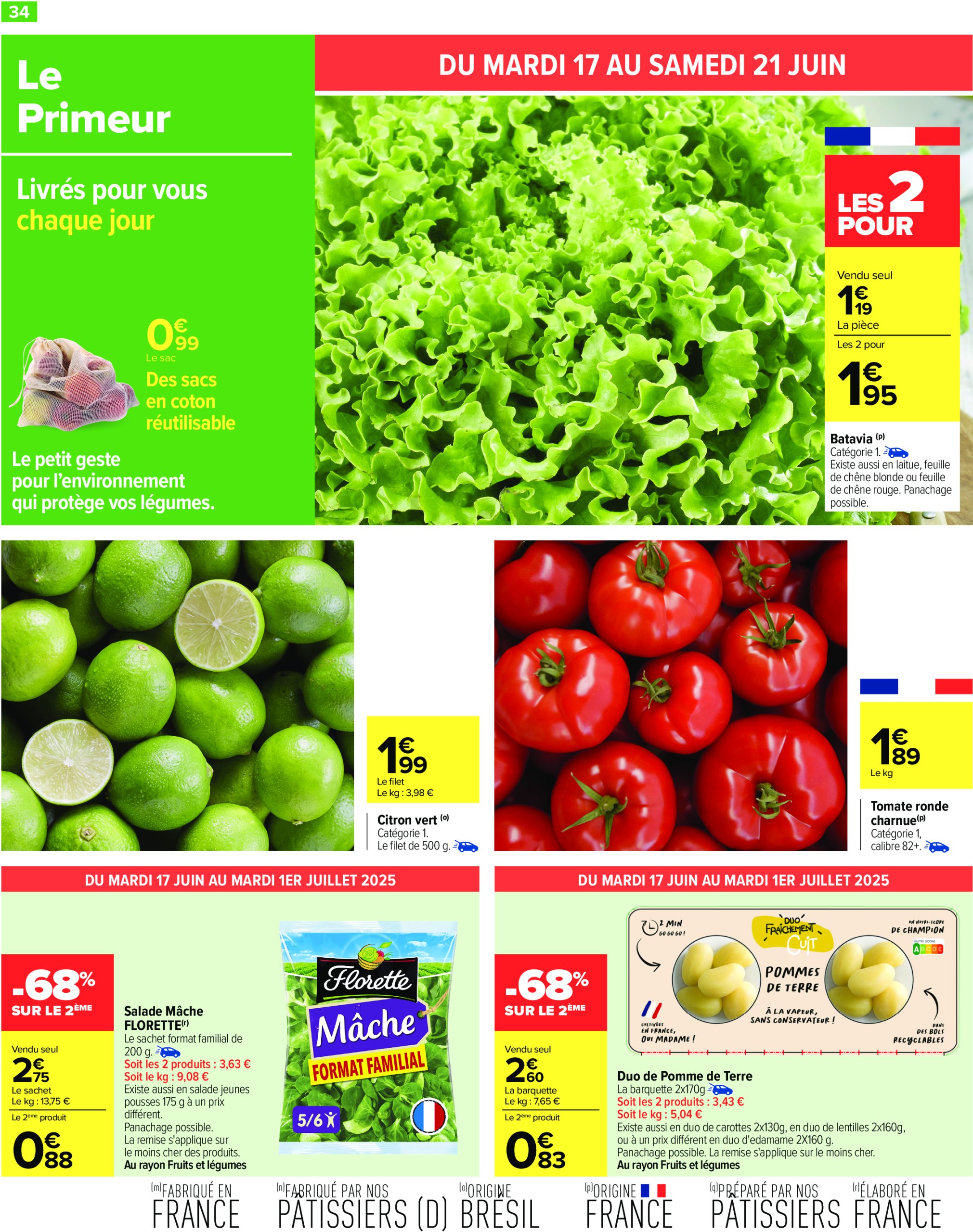 carrefour - Catalogue Carrefour valable du 17/06 au 01/07 - page: 36 carrefour - Catalogue Carrefour valable du 17/06 au 01/07 - page: 36
