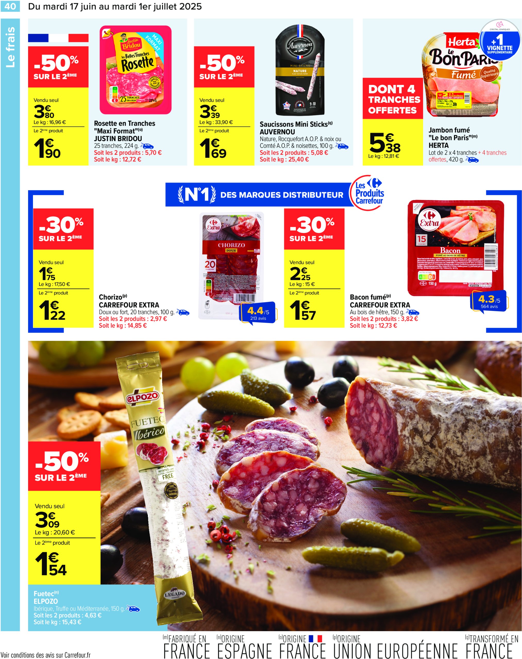 carrefour - Catalogue Carrefour valable du 17/06 au 01/07 - page: 42 carrefour - Catalogue Carrefour valable du 17/06 au 01/07 - page: 42