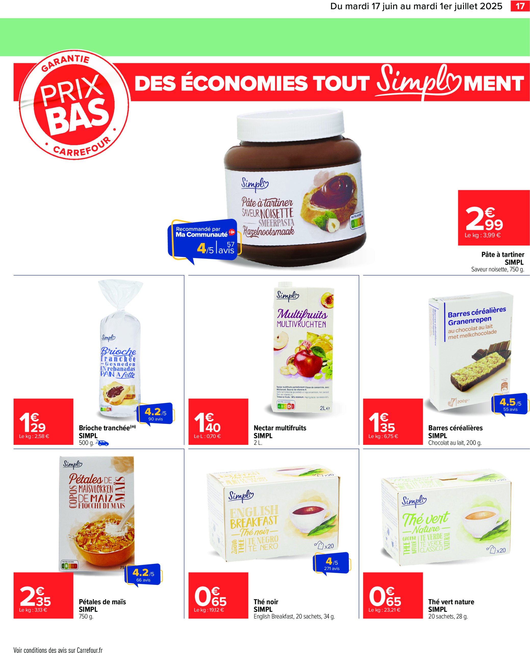carrefour - Catalogue Carrefour valable du 17/06 au 01/07 - page: 19 carrefour - Catalogue Carrefour valable du 17/06 au 01/07 - page: 19