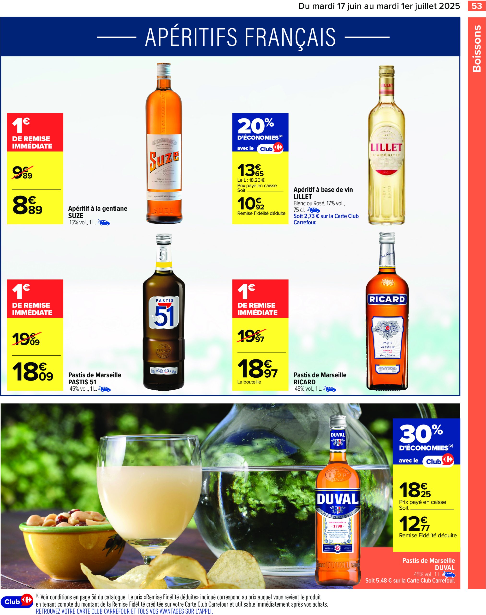 carrefour - Catalogue Carrefour valable du 17/06 au 01/07 - page: 55 carrefour - Catalogue Carrefour valable du 17/06 au 01/07 - page: 55