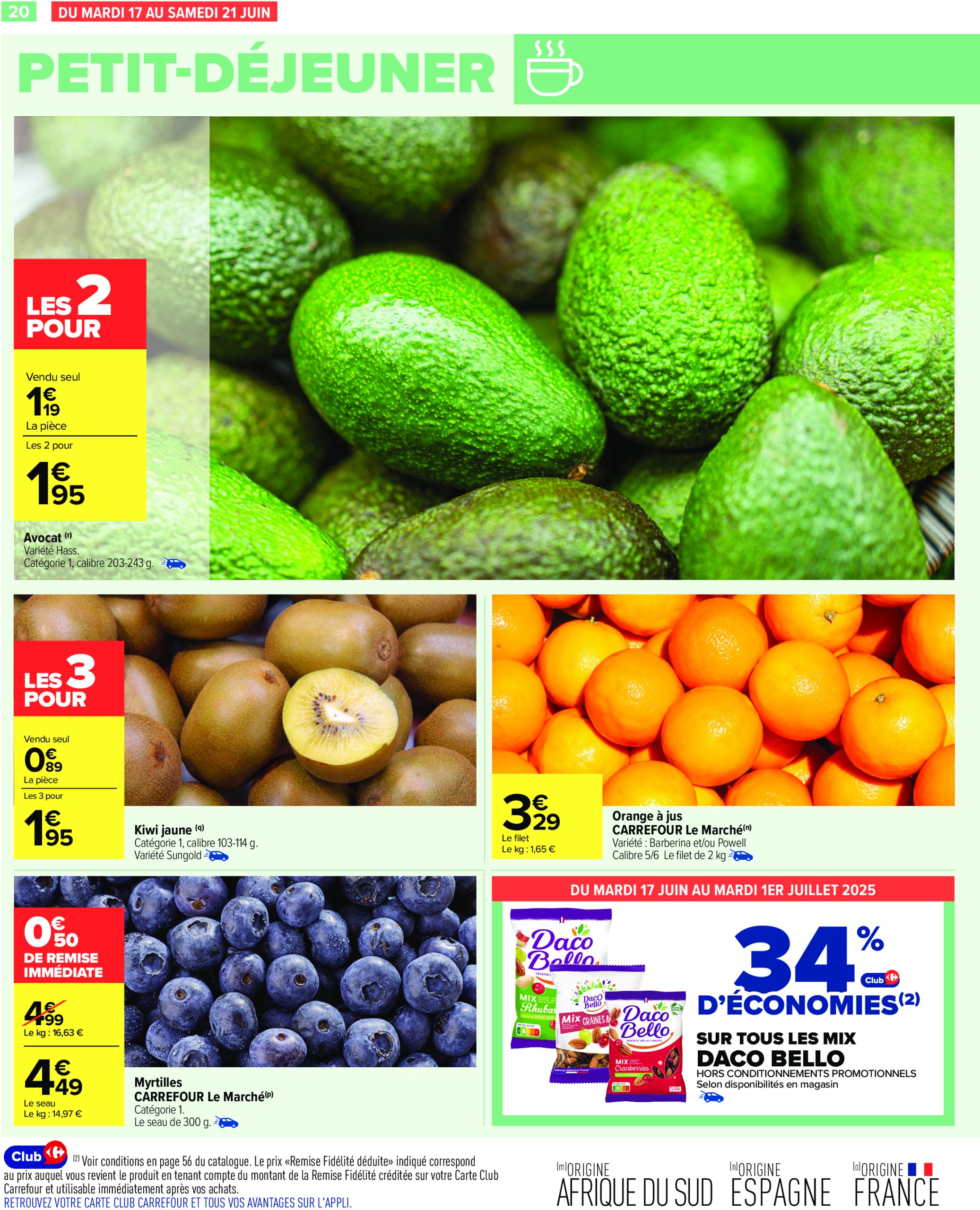 carrefour - Catalogue Carrefour valable du 17/06 au 01/07 - page: 22 carrefour - Catalogue Carrefour valable du 17/06 au 01/07 - page: 22