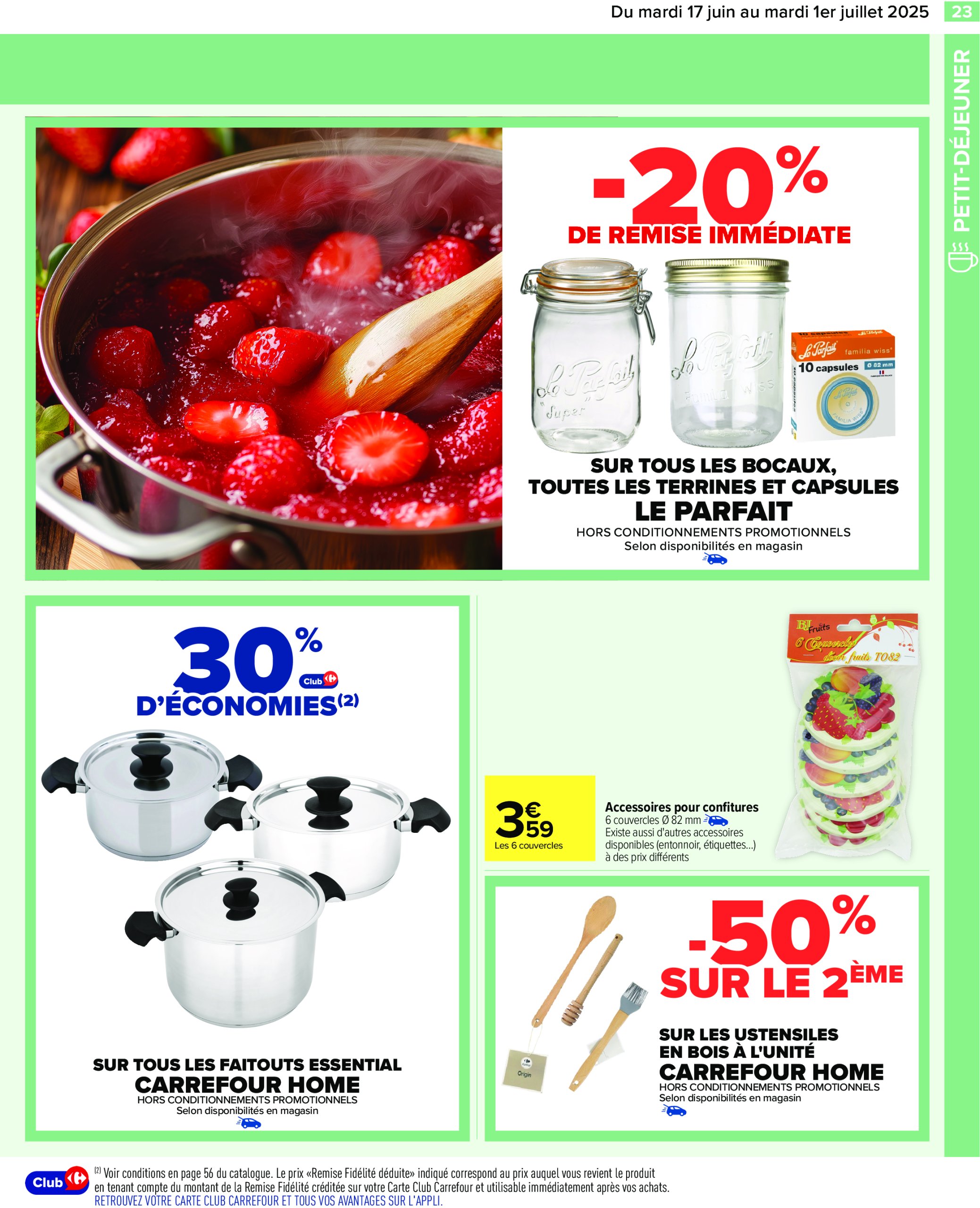 carrefour - Catalogue Carrefour valable du 17/06 au 01/07 - page: 25 carrefour - Catalogue Carrefour valable du 17/06 au 01/07 - page: 25