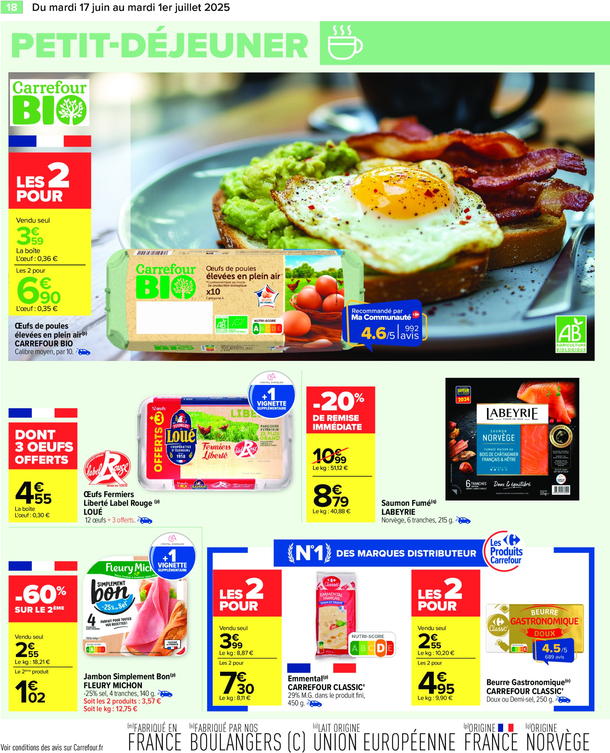 carrefour - Catalogue Carrefour valable du 17/06 au 01/07 - page: 20 carrefour - Catalogue Carrefour valable du 17/06 au 01/07 - page: 20