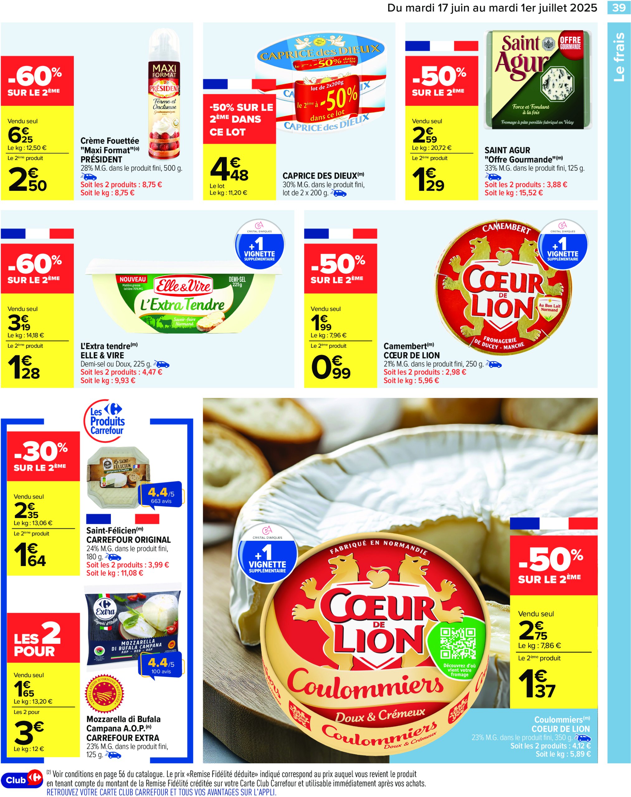 carrefour - Catalogue Carrefour valable du 17/06 au 01/07 - page: 41 carrefour - Catalogue Carrefour valable du 17/06 au 01/07 - page: 41