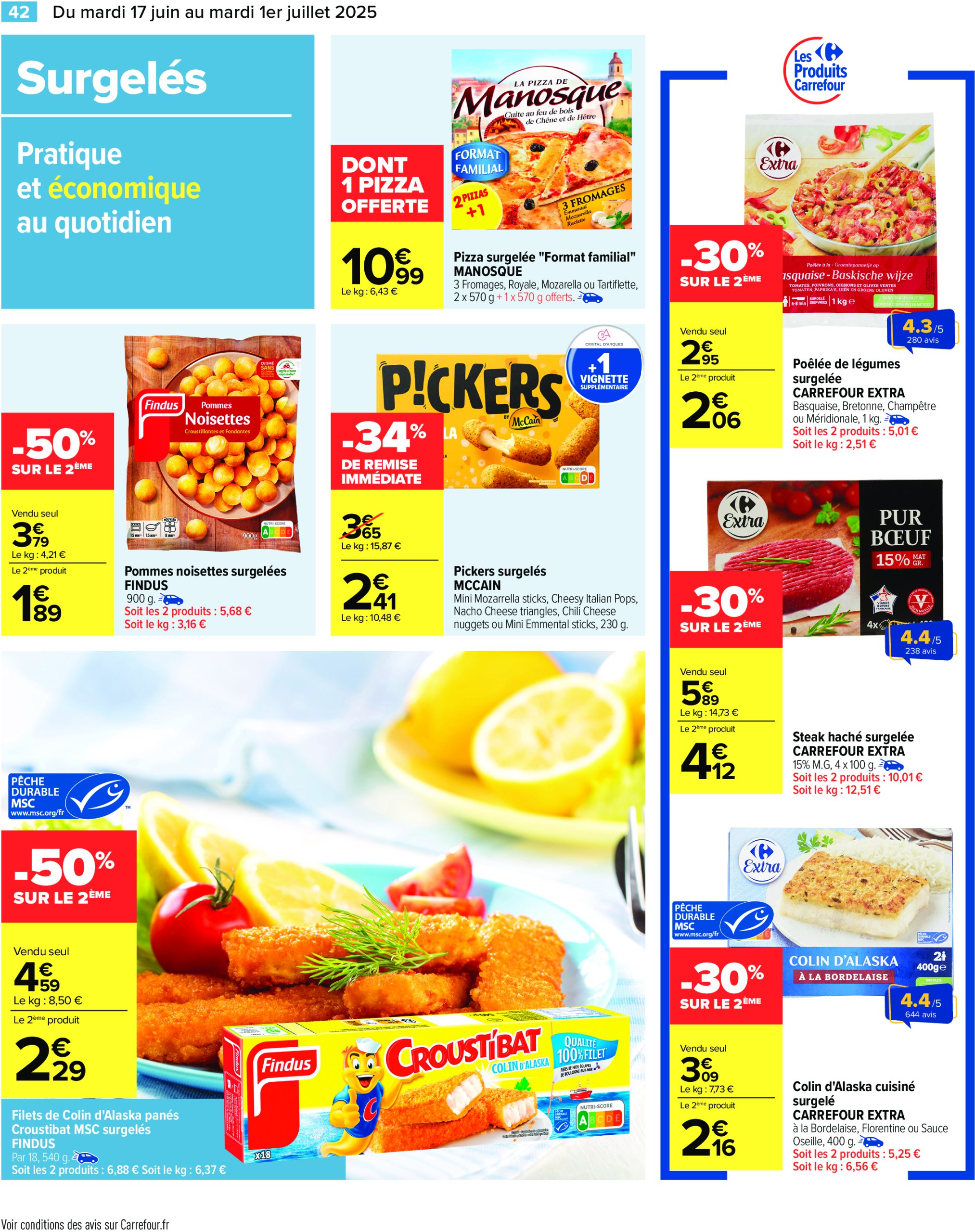carrefour - Catalogue Carrefour valable du 17/06 au 01/07 - page: 44 carrefour - Catalogue Carrefour valable du 17/06 au 01/07 - page: 44