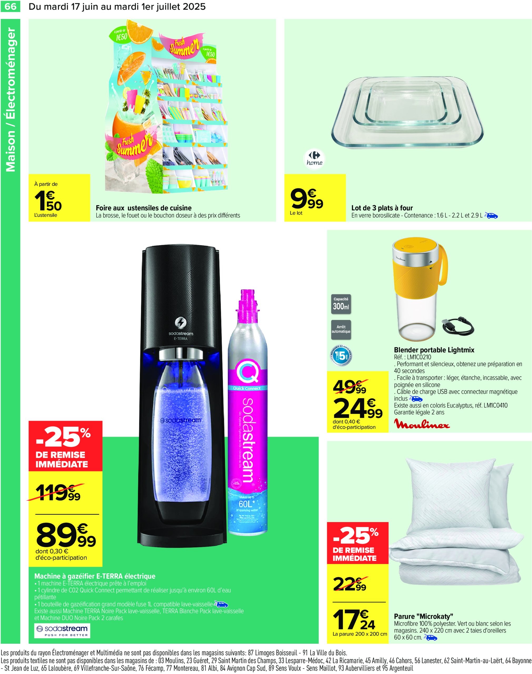 carrefour - Catalogue Carrefour valable du 17/06 au 01/07 - page: 68 carrefour - Catalogue Carrefour valable du 17/06 au 01/07 - page: 68