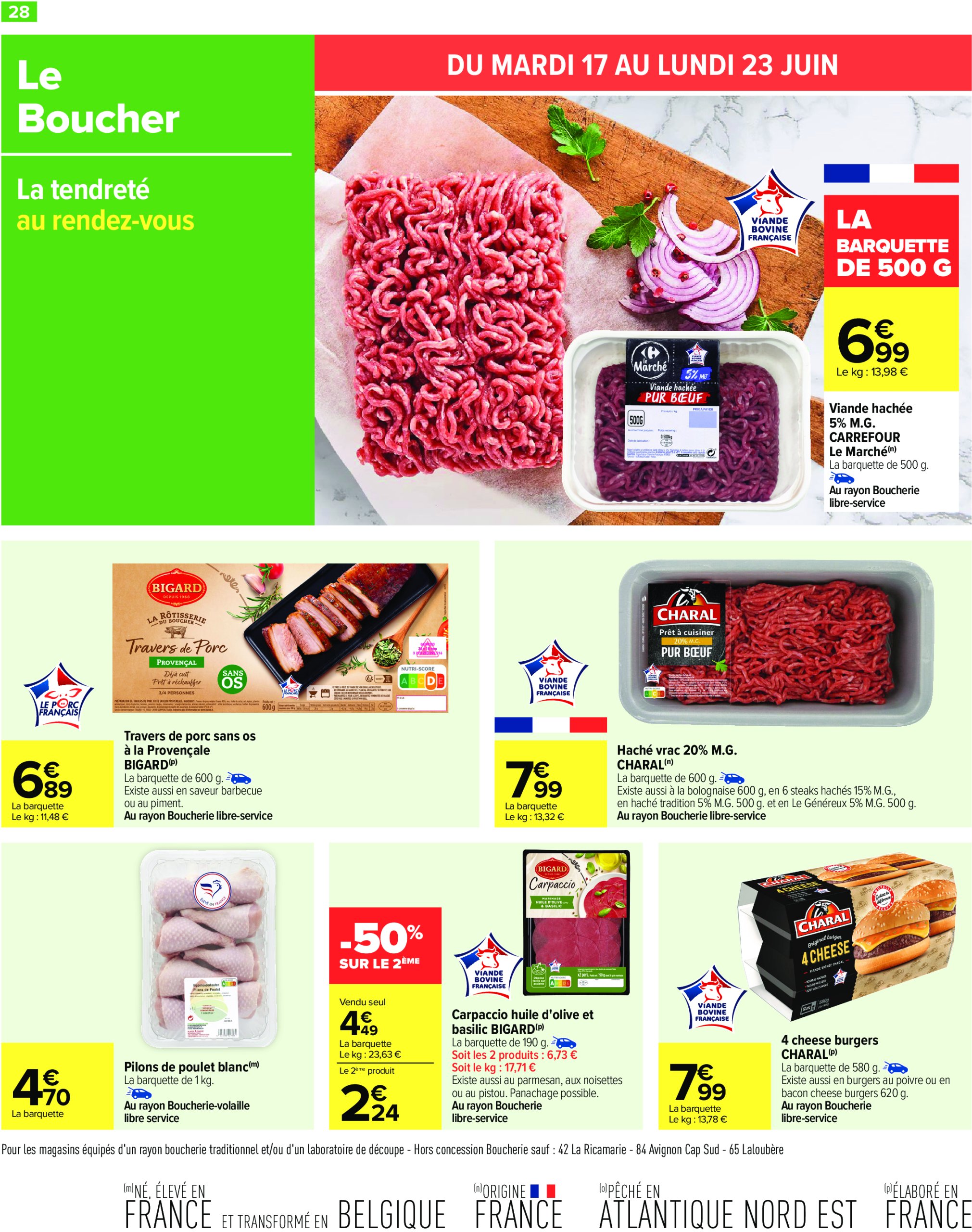 carrefour - Catalogue Carrefour valable du 17/06 au 01/07 - page: 30 carrefour - Catalogue Carrefour valable du 17/06 au 01/07 - page: 30