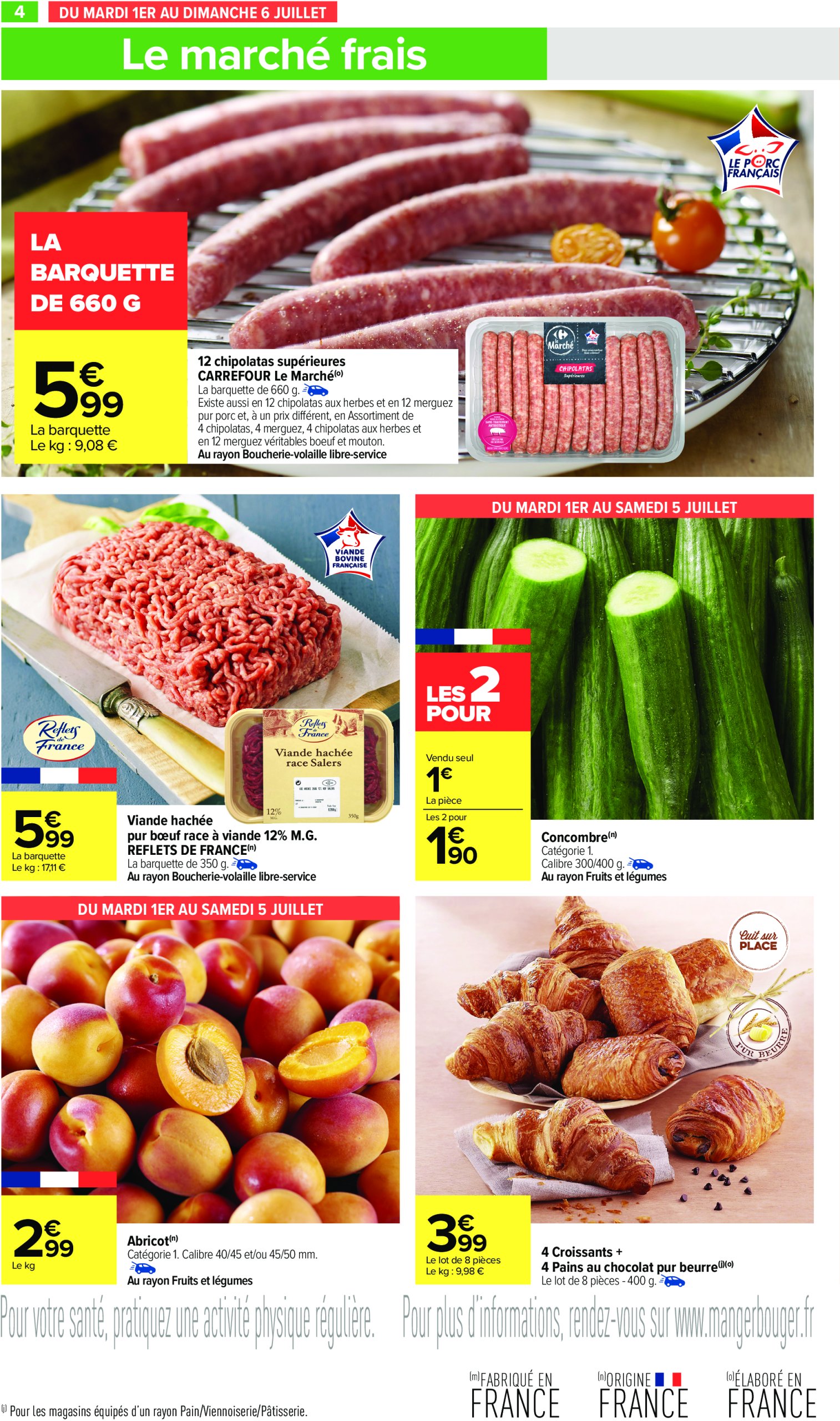 carrefour - Catalogue Carrefour - Le bon goût de nos régions valable du 01/07 au 13/07 - page: 6