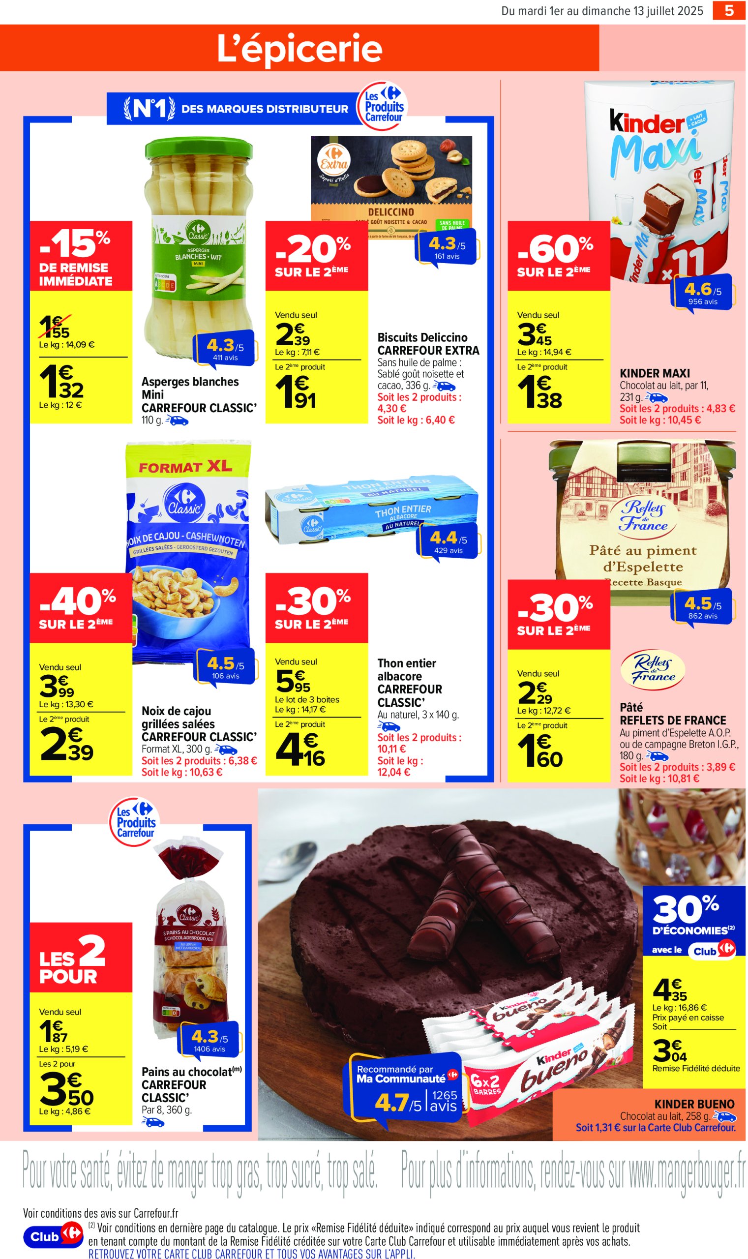carrefour - Catalogue Carrefour - Le bon goût de nos régions valable du 01/07 au 13/07 - page: 7