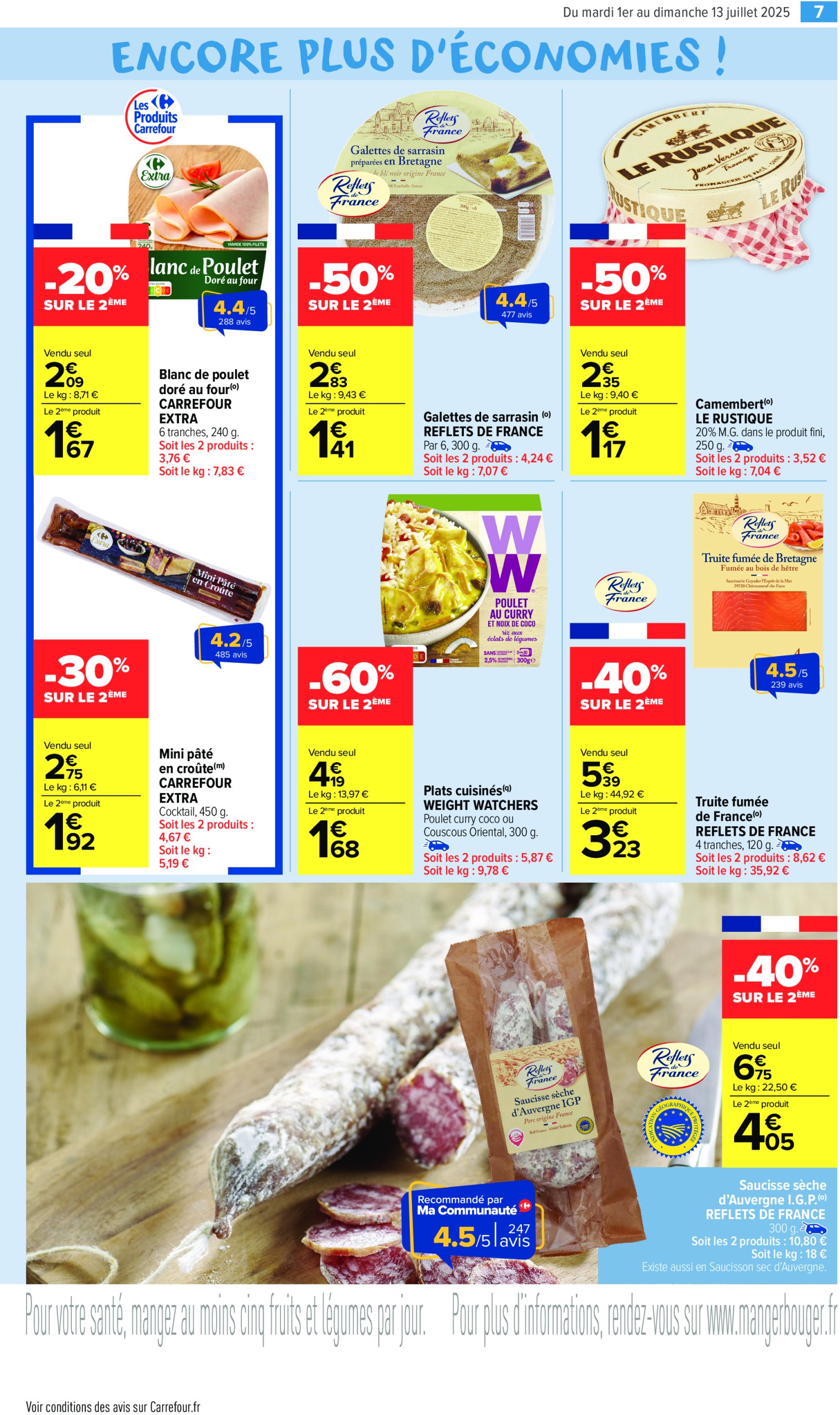 carrefour - Catalogue Carrefour - Le bon goût de nos régions valable du 01/07 au 13/07 - page: 9