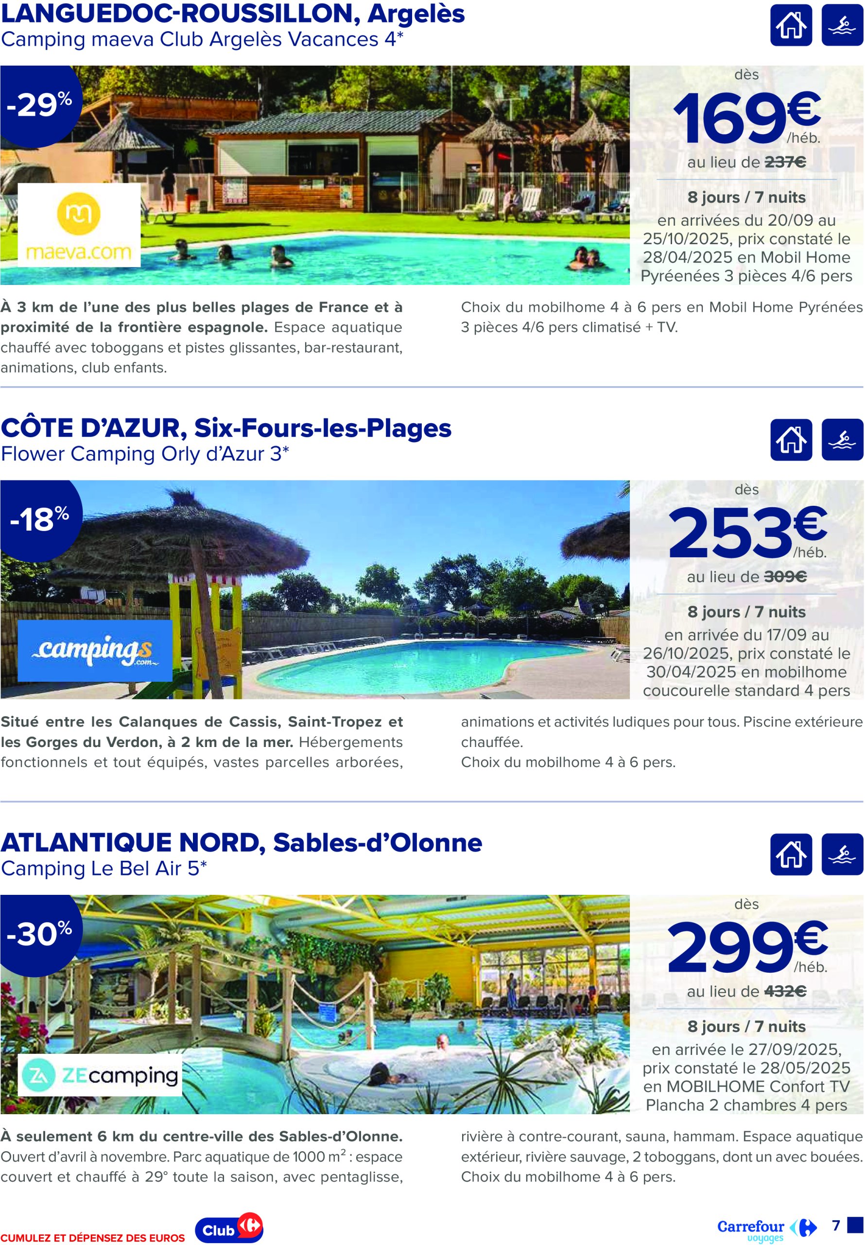 carrefour - Catalogue Carrefour - Voyagez valable du 01/07 au 31/10 - page: 7
