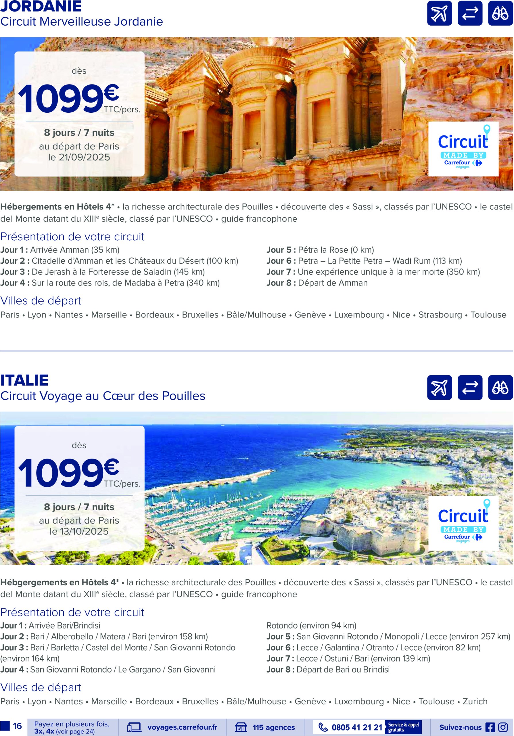 carrefour - Catalogue Carrefour - Voyagez valable du 01/07 au 31/10 - page: 16