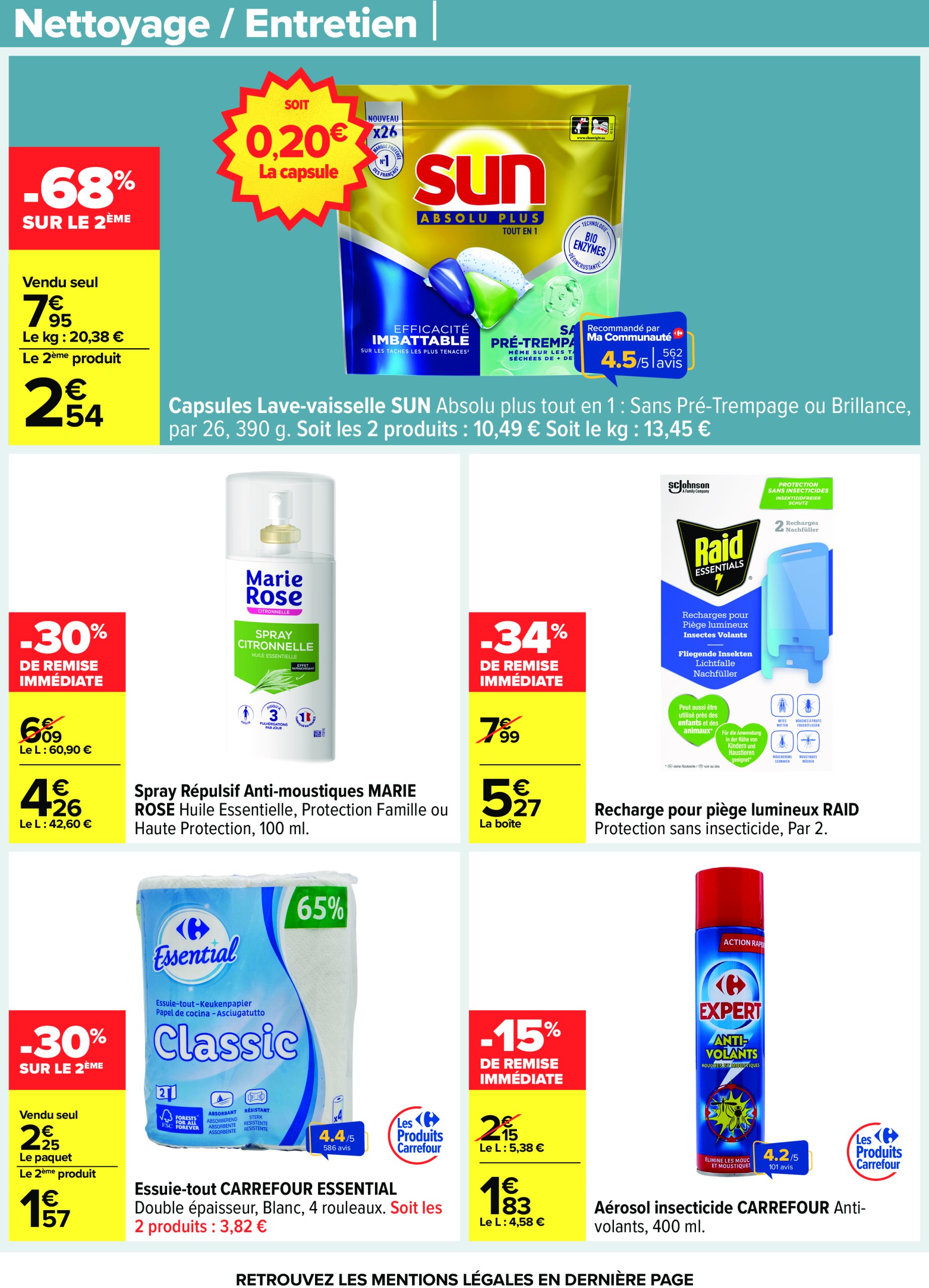 carrefour - Catalogue Carrefour valable du 08/07 au 21/07 - page: 50 carrefour - Catalogue Carrefour valable du 08/07 au 21/07 - page: 50