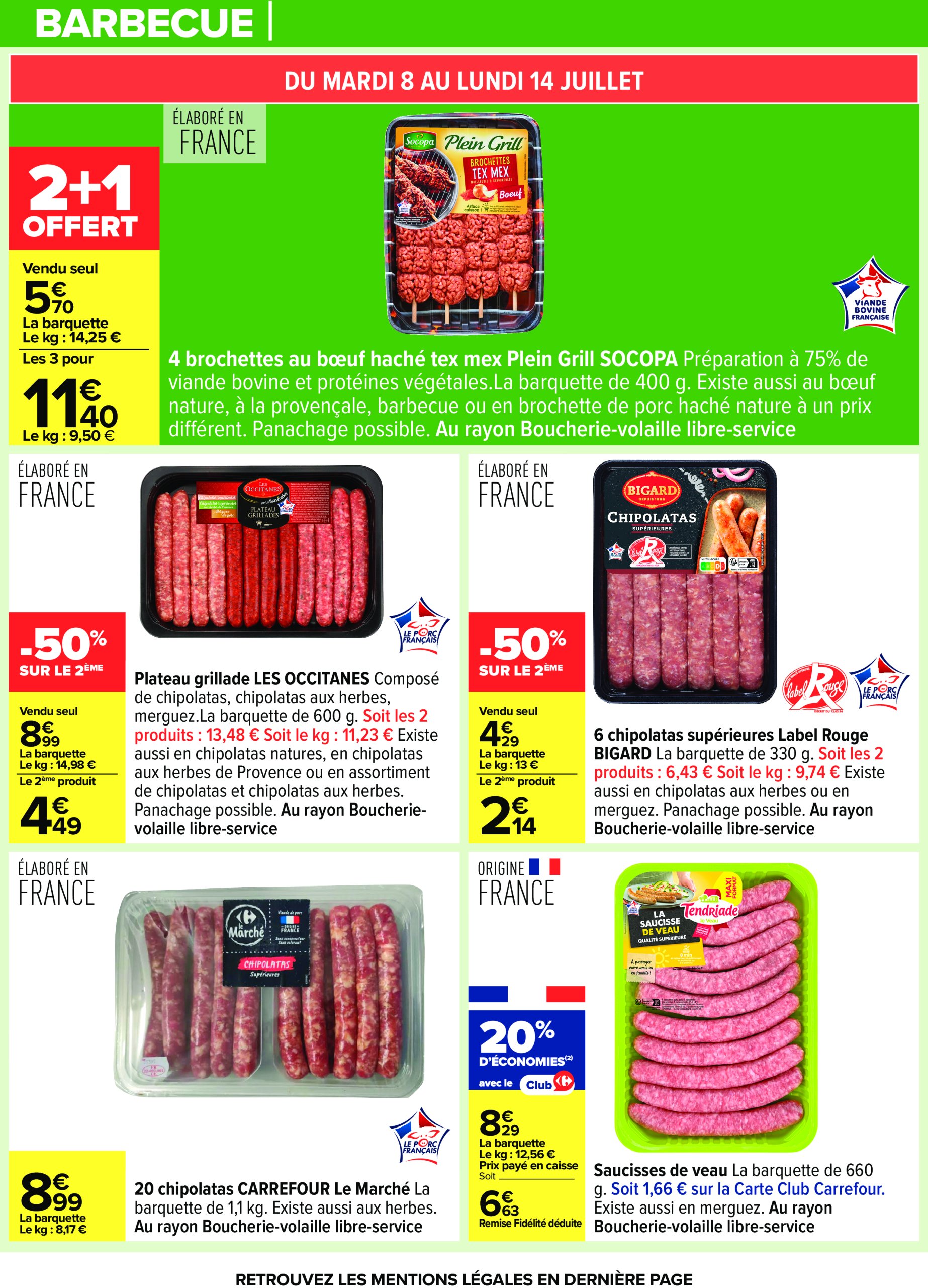 carrefour - Catalogue Carrefour valable du 08/07 au 21/07 - page: 11 carrefour - Catalogue Carrefour valable du 08/07 au 21/07 - page: 11