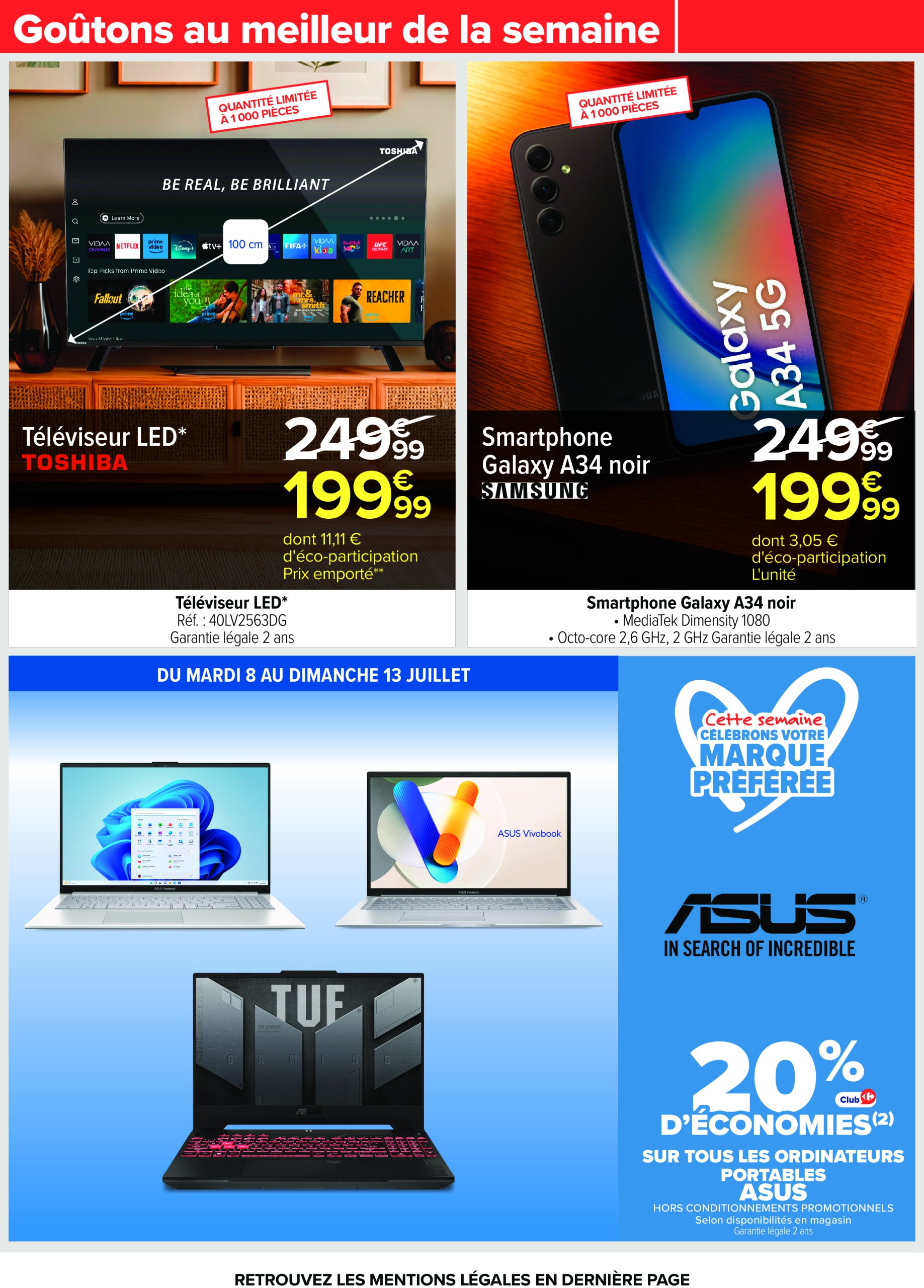 carrefour - Catalogue Carrefour valable du 08/07 au 21/07 - page: 68 carrefour - Catalogue Carrefour valable du 08/07 au 21/07 - page: 68