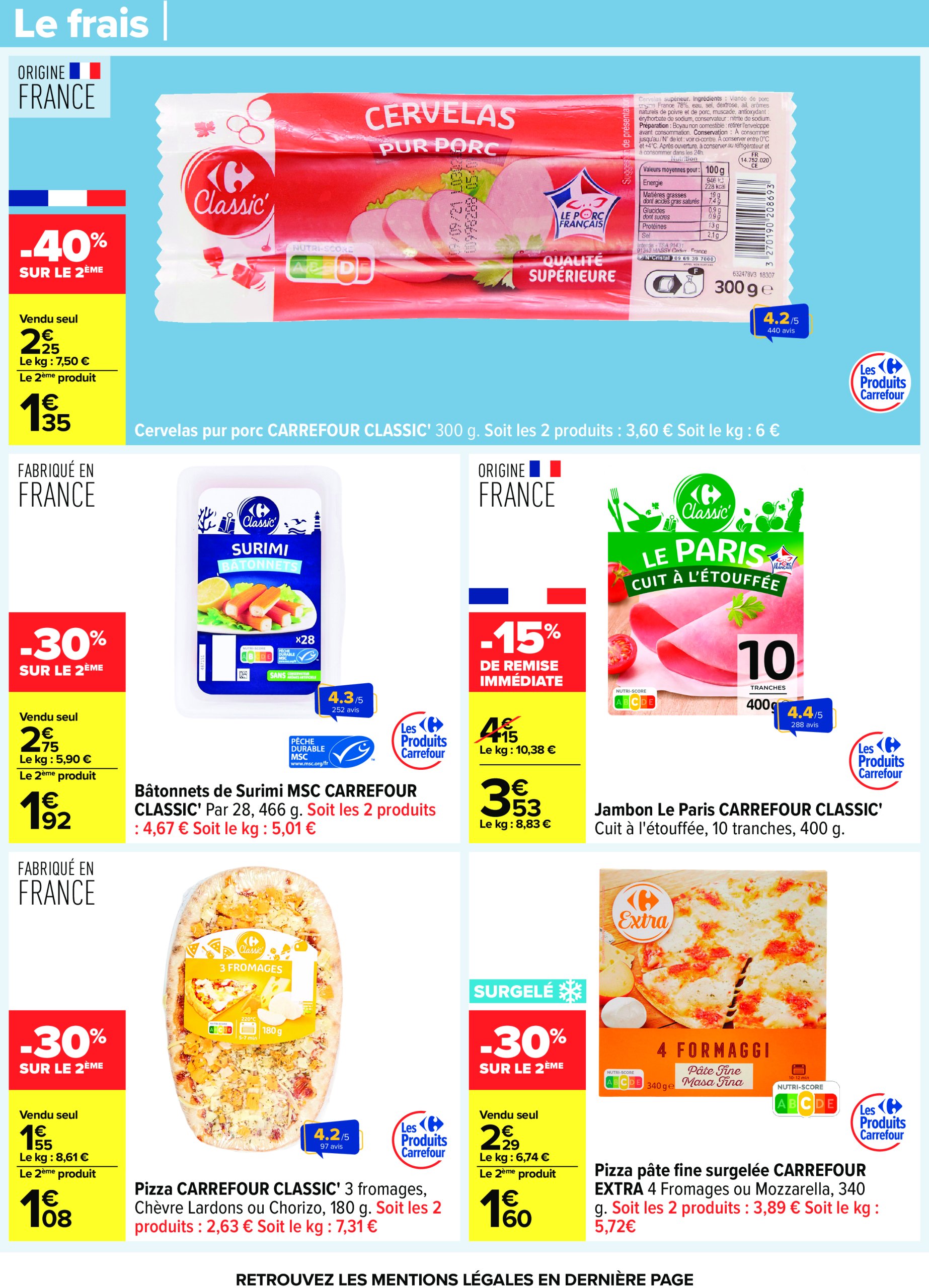 carrefour - Catalogue Carrefour valable du 08/07 au 21/07 - page: 39 carrefour - Catalogue Carrefour valable du 08/07 au 21/07 - page: 39