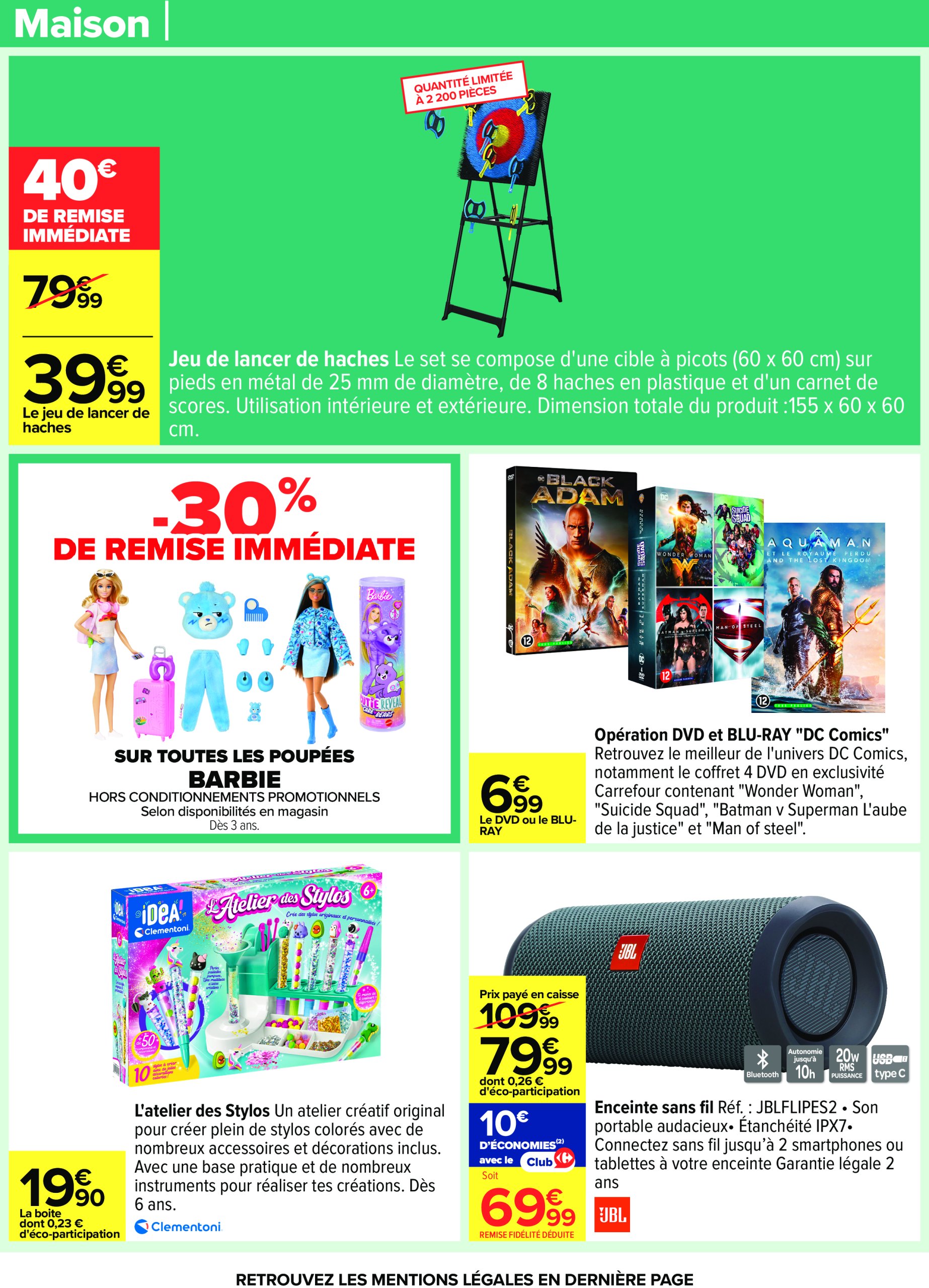 carrefour - Catalogue Carrefour valable du 08/07 au 21/07 - page: 72 carrefour - Catalogue Carrefour valable du 08/07 au 21/07 - page: 72