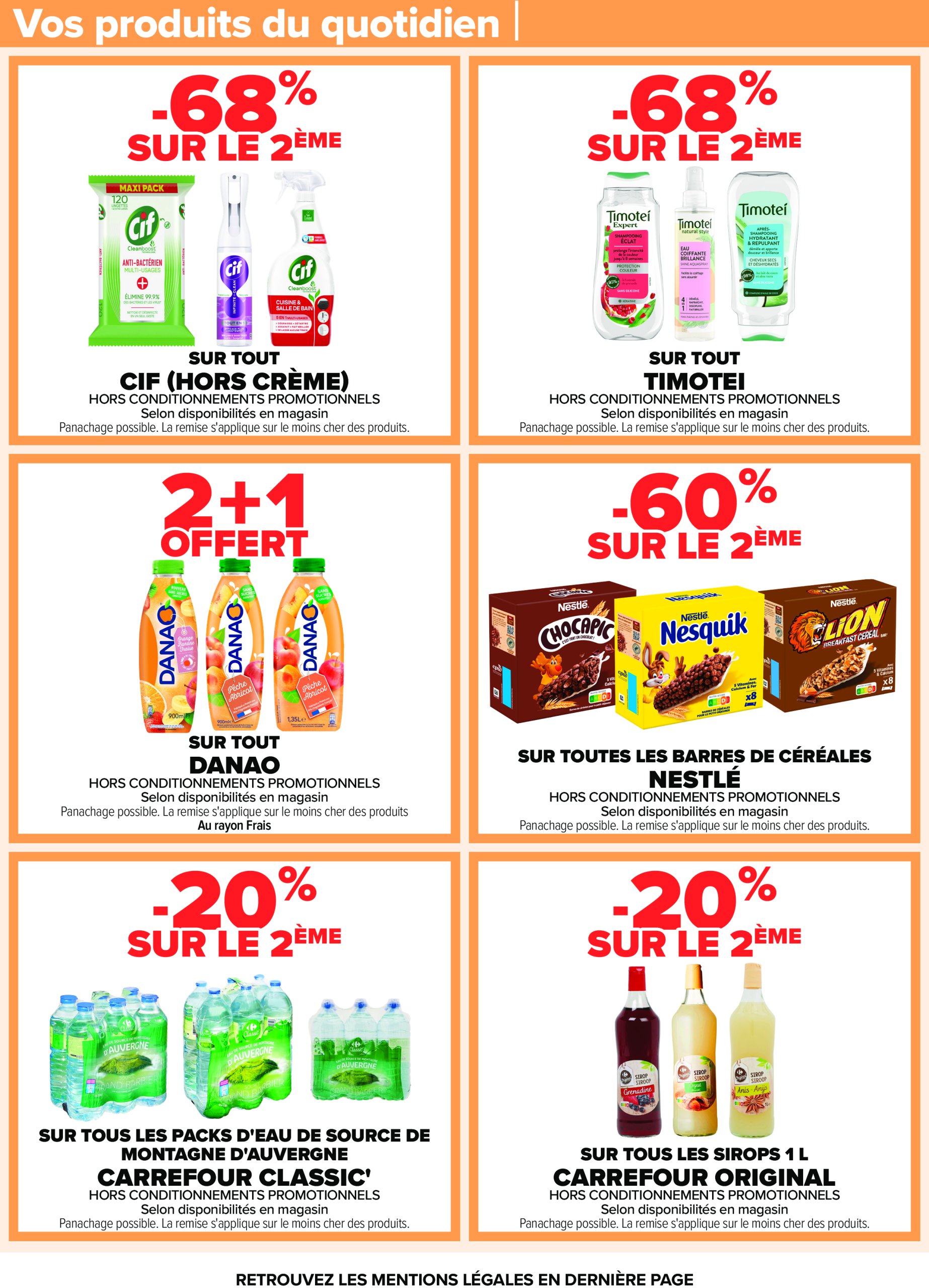 carrefour - Catalogue Carrefour valable du 08/07 au 21/07 - page: 43 carrefour - Catalogue Carrefour valable du 08/07 au 21/07 - page: 43